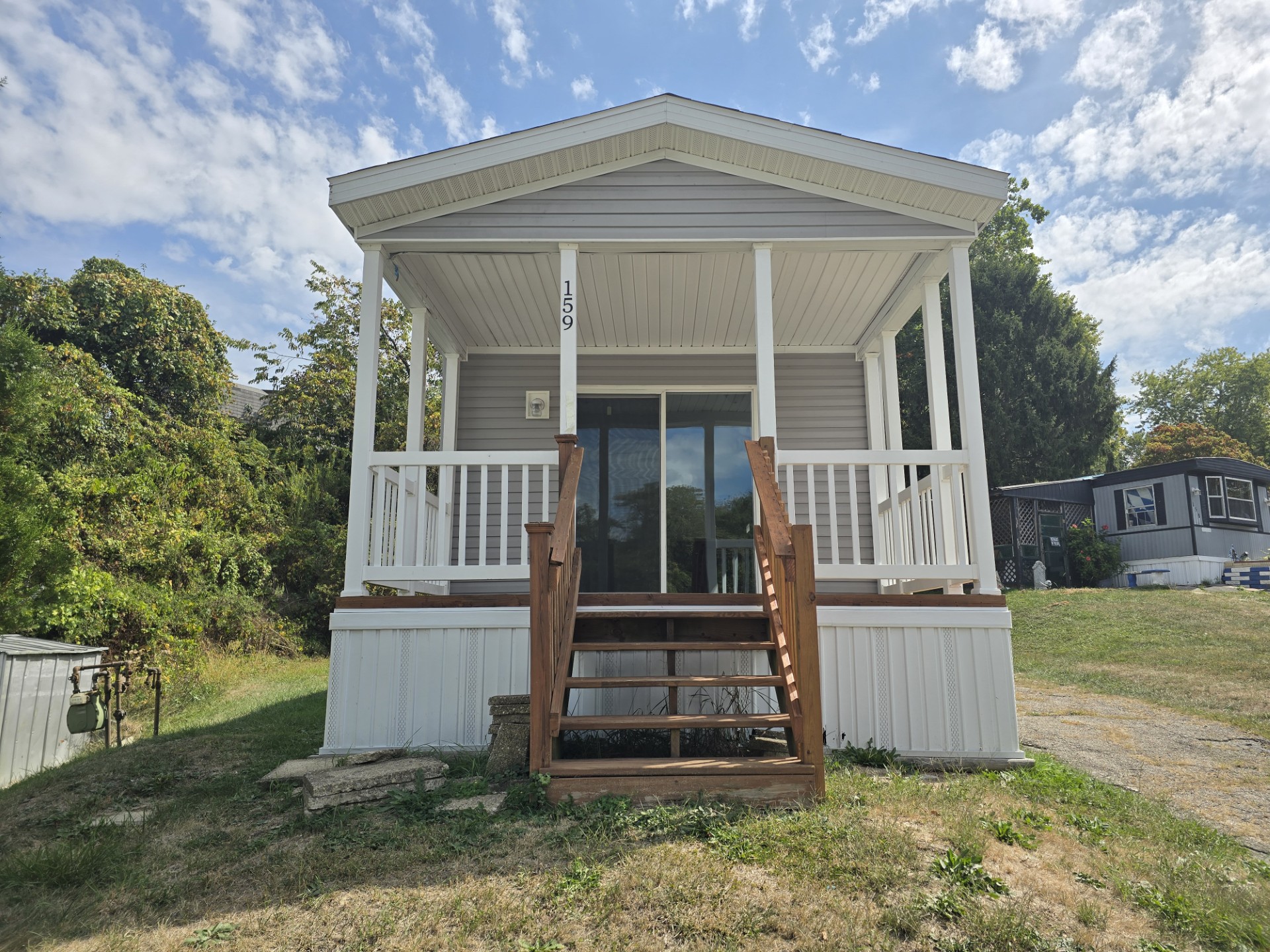 A photo of the home