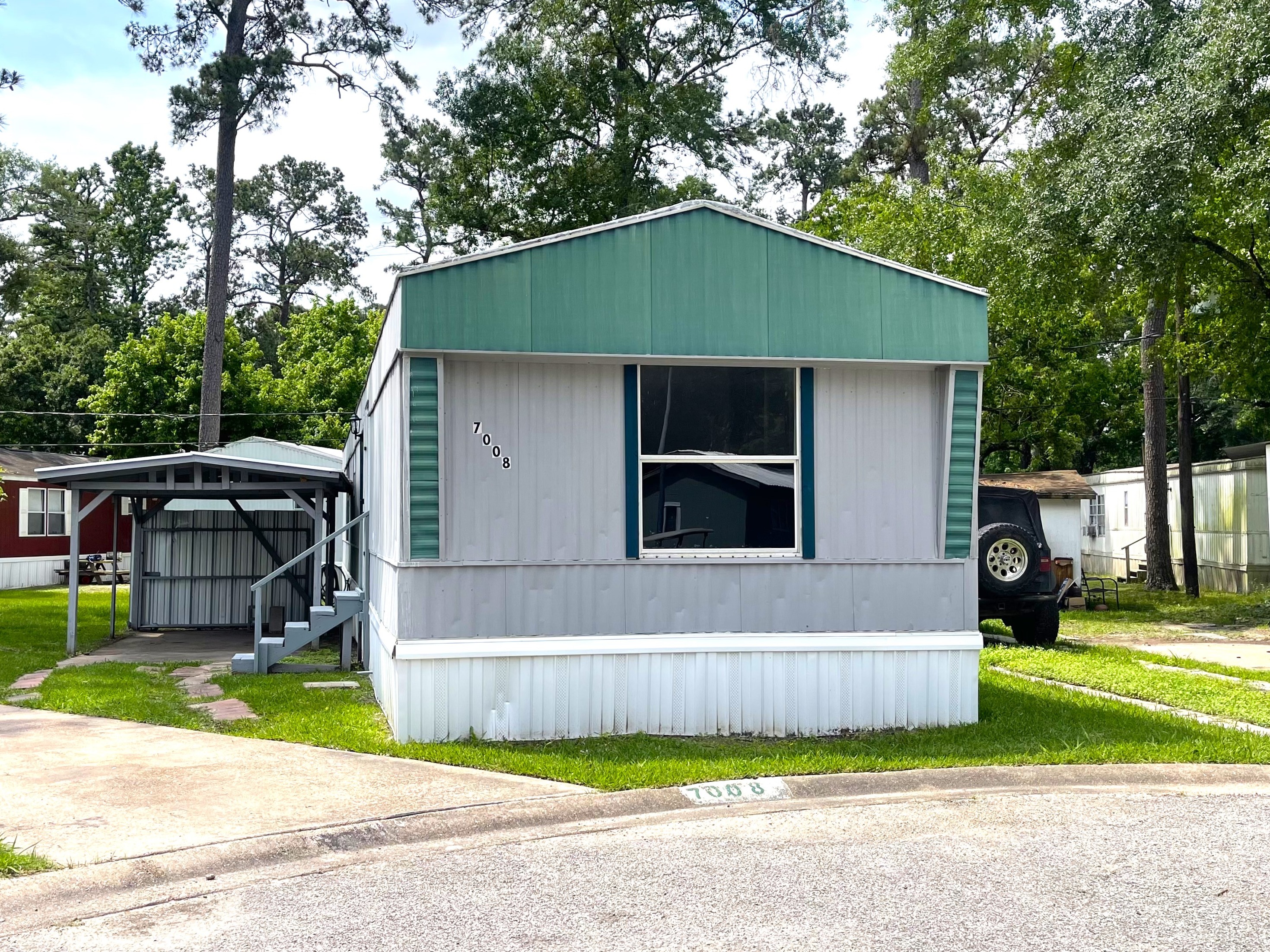 A photo of the home