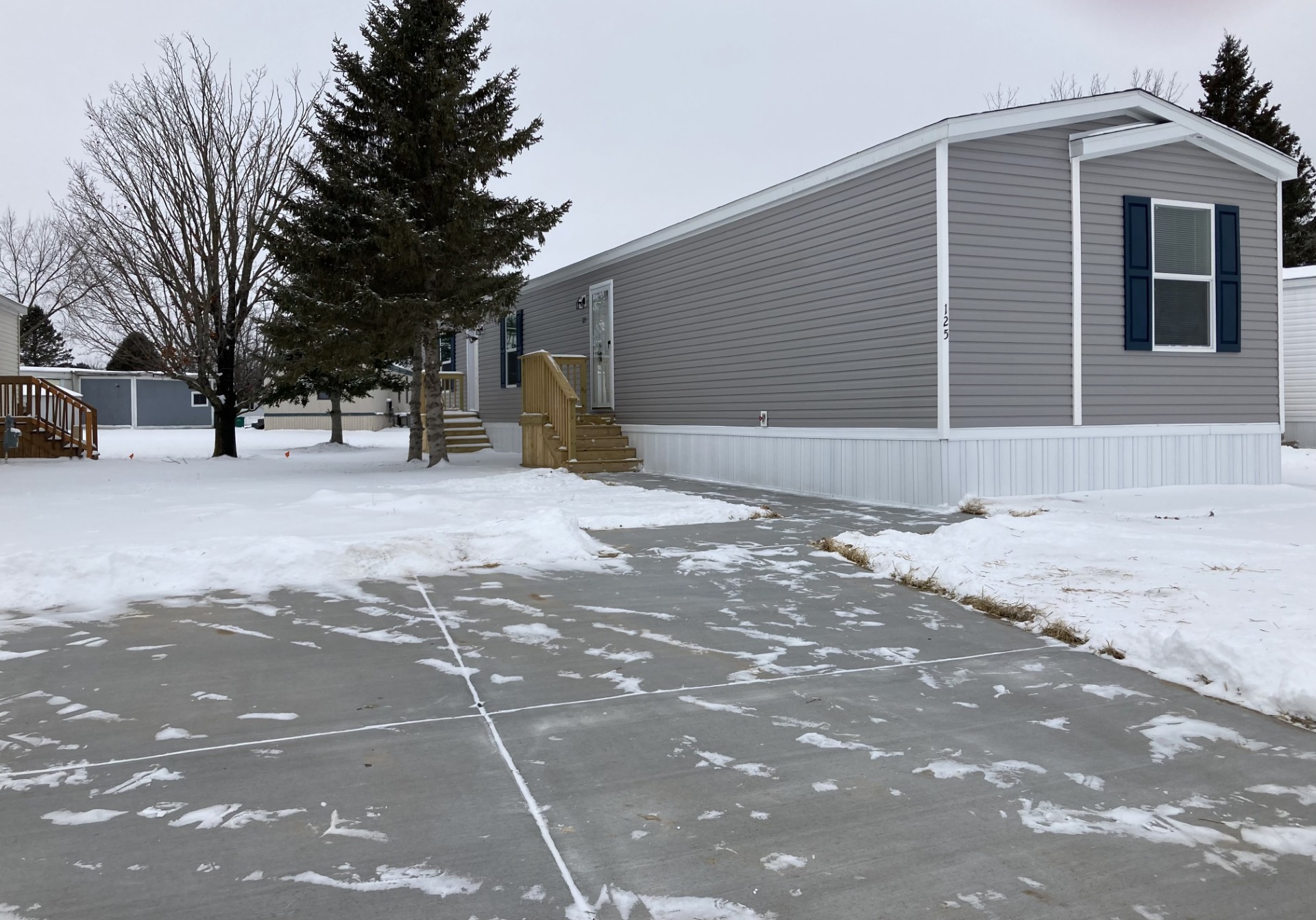 A photo of the home