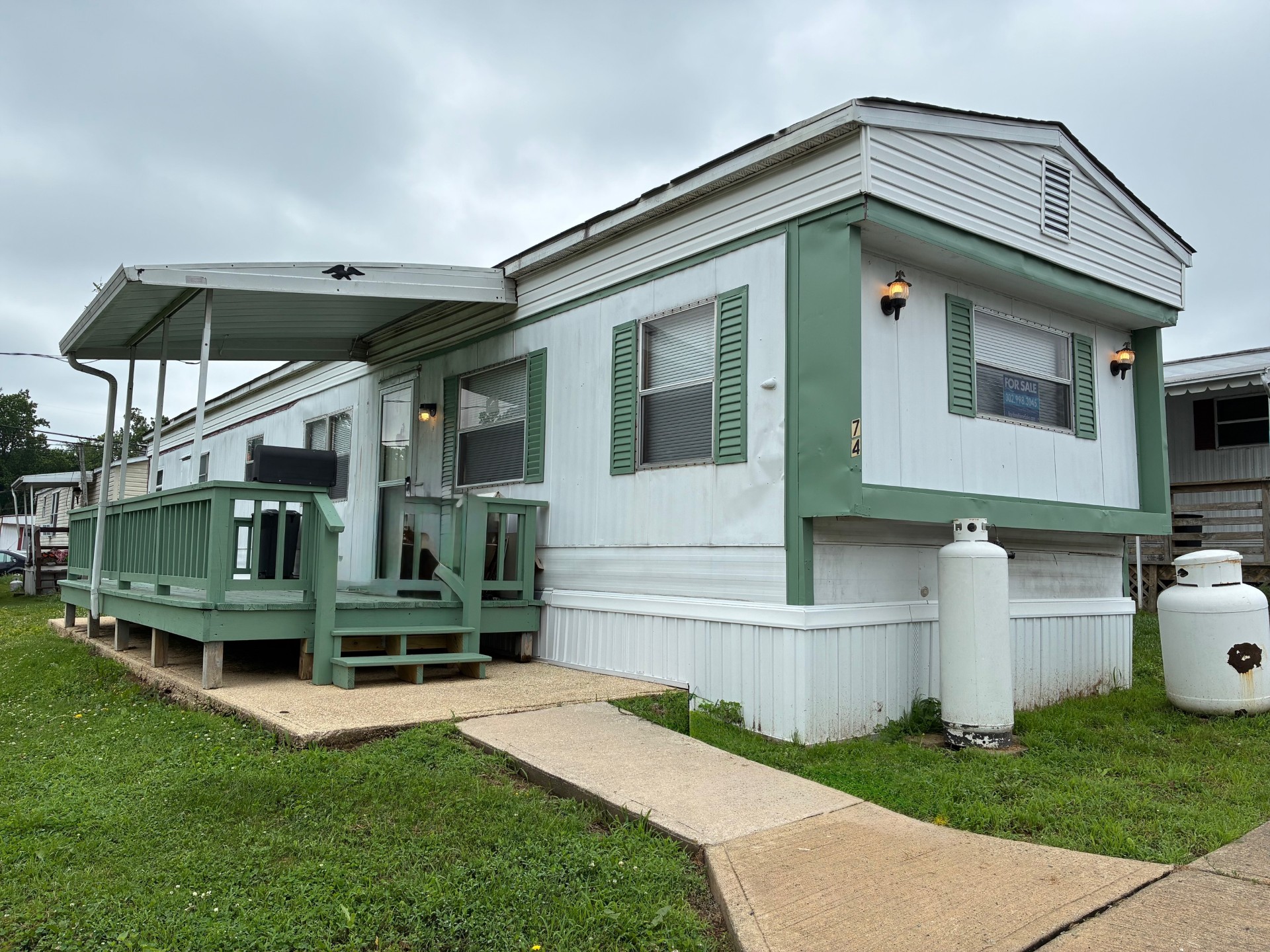 A photo of the home