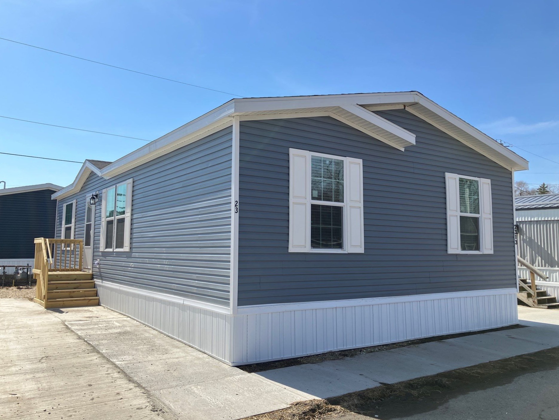 A photo of the home
