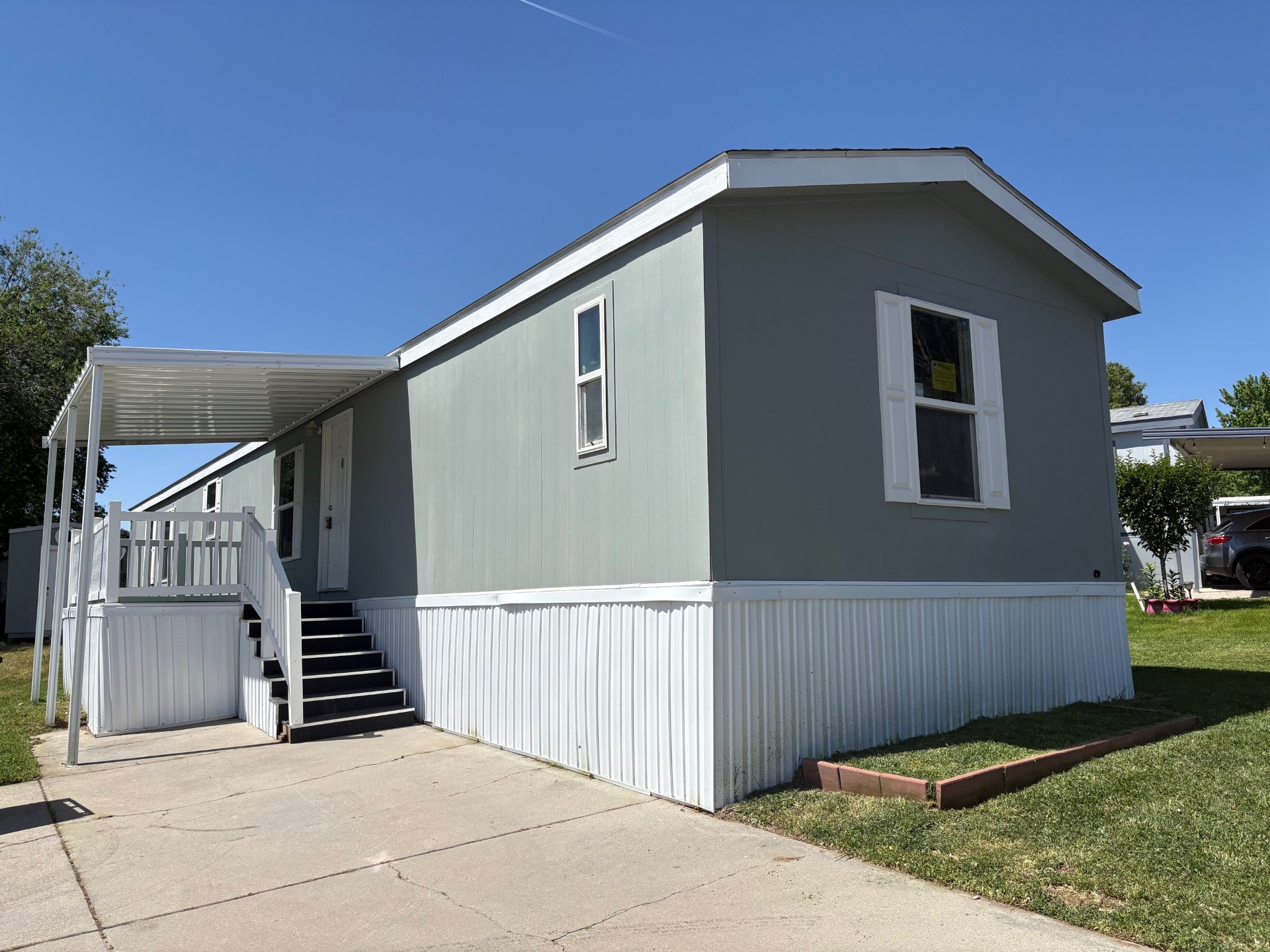 A photo of the home