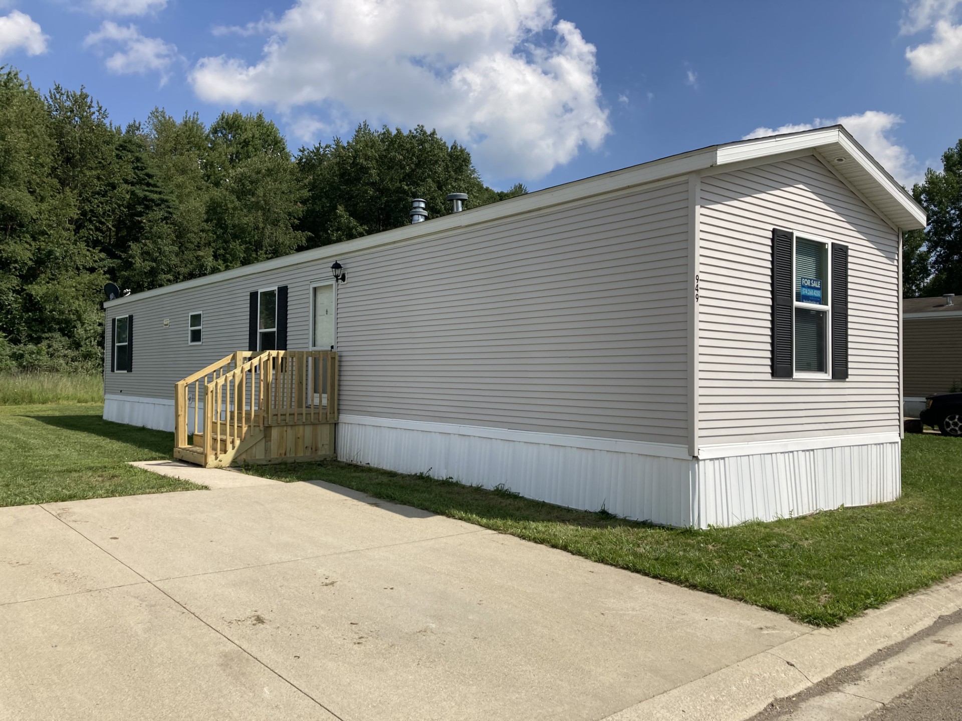 A photo of the home