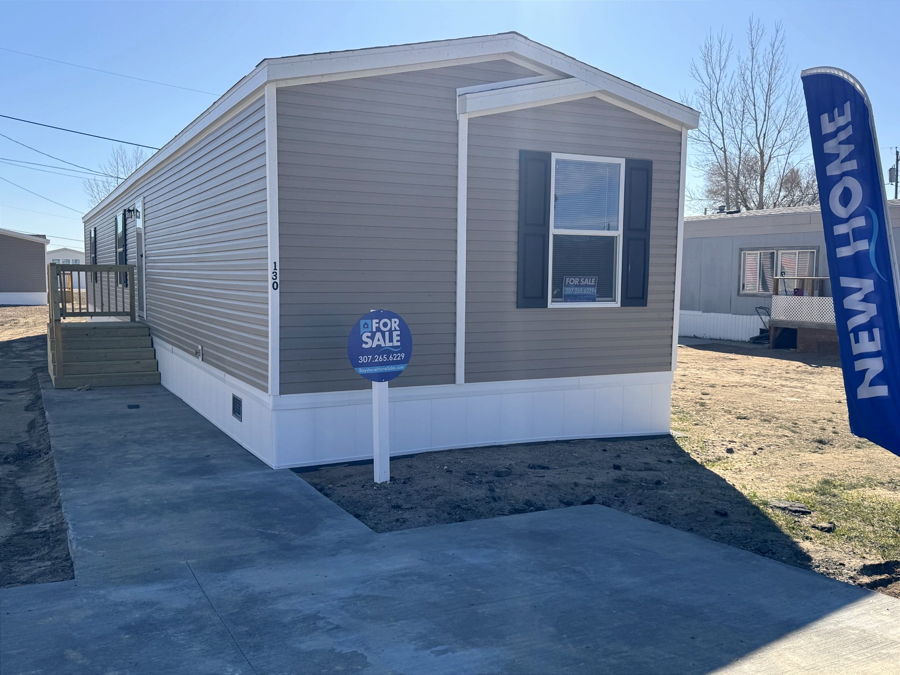 A photo of the home
