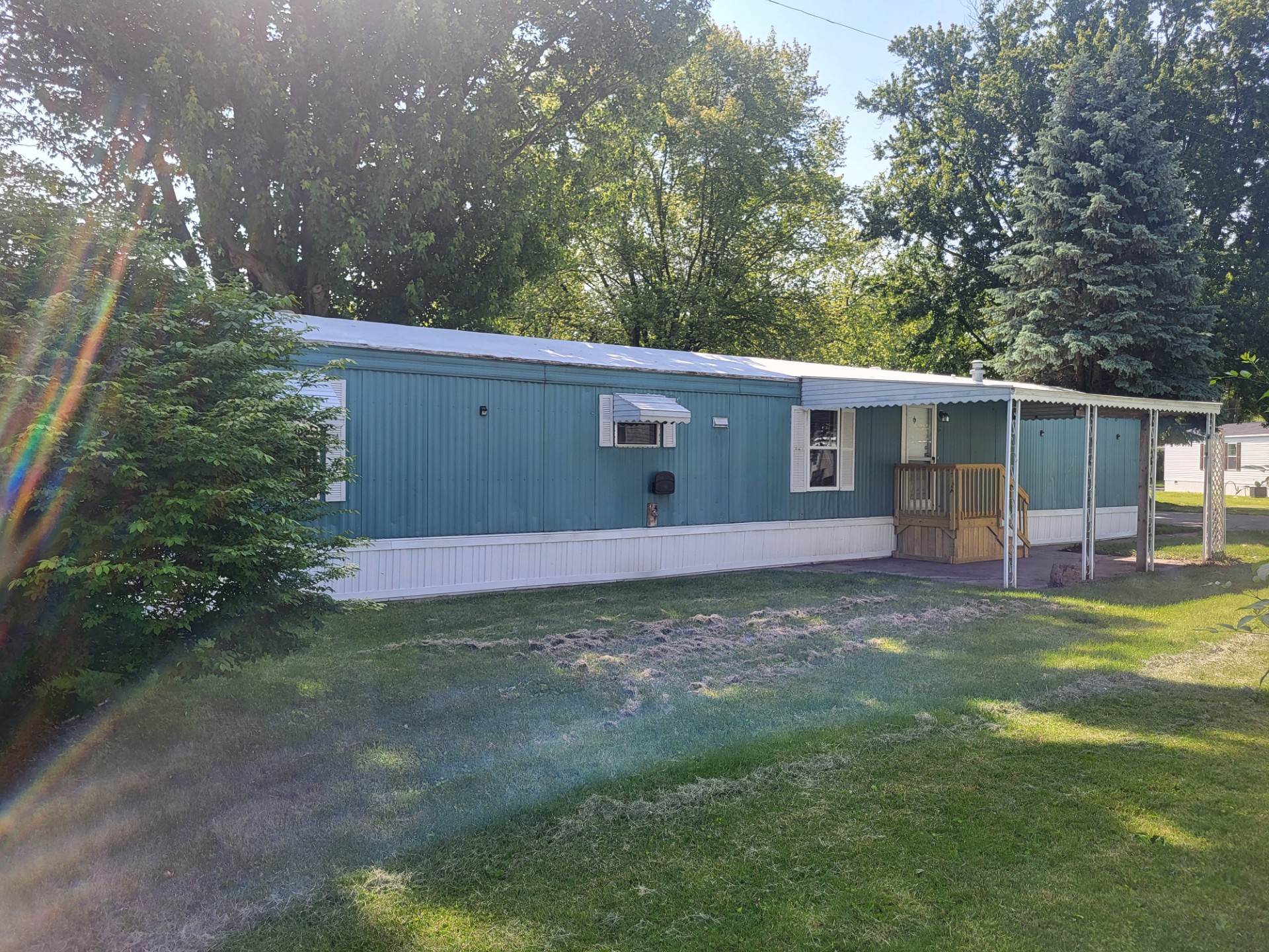 A photo of the home
