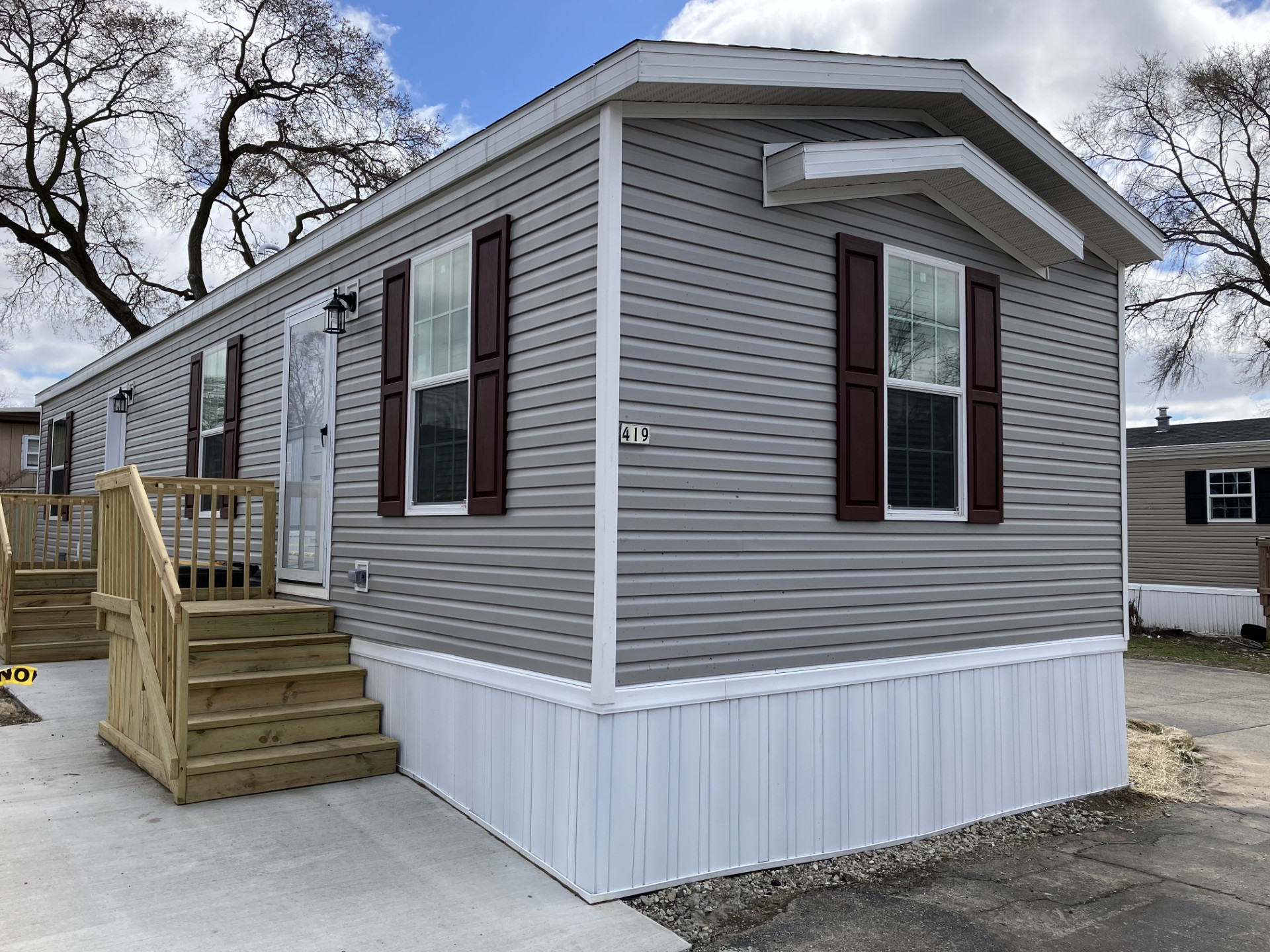 A photo of the home