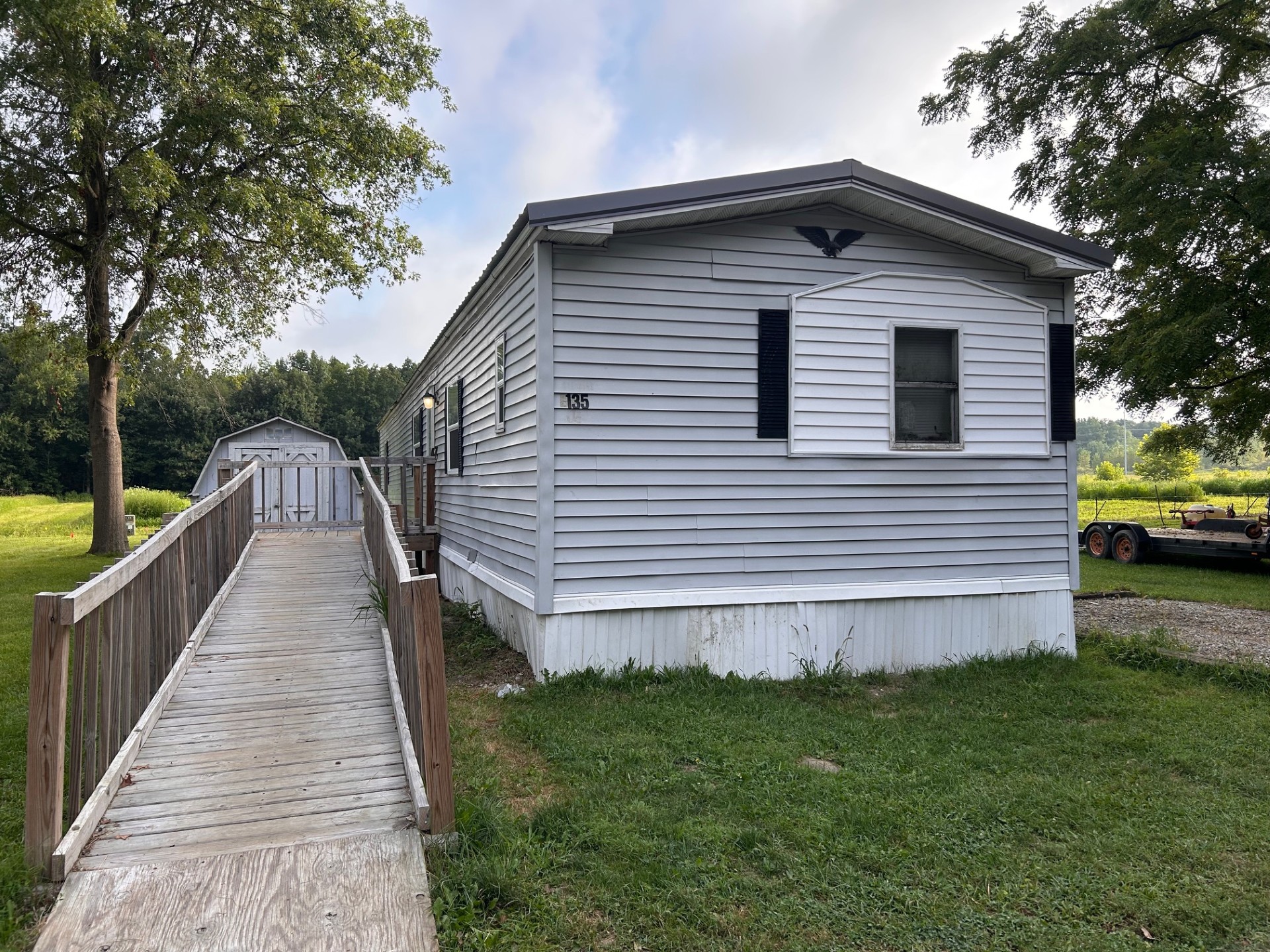 A photo of the home