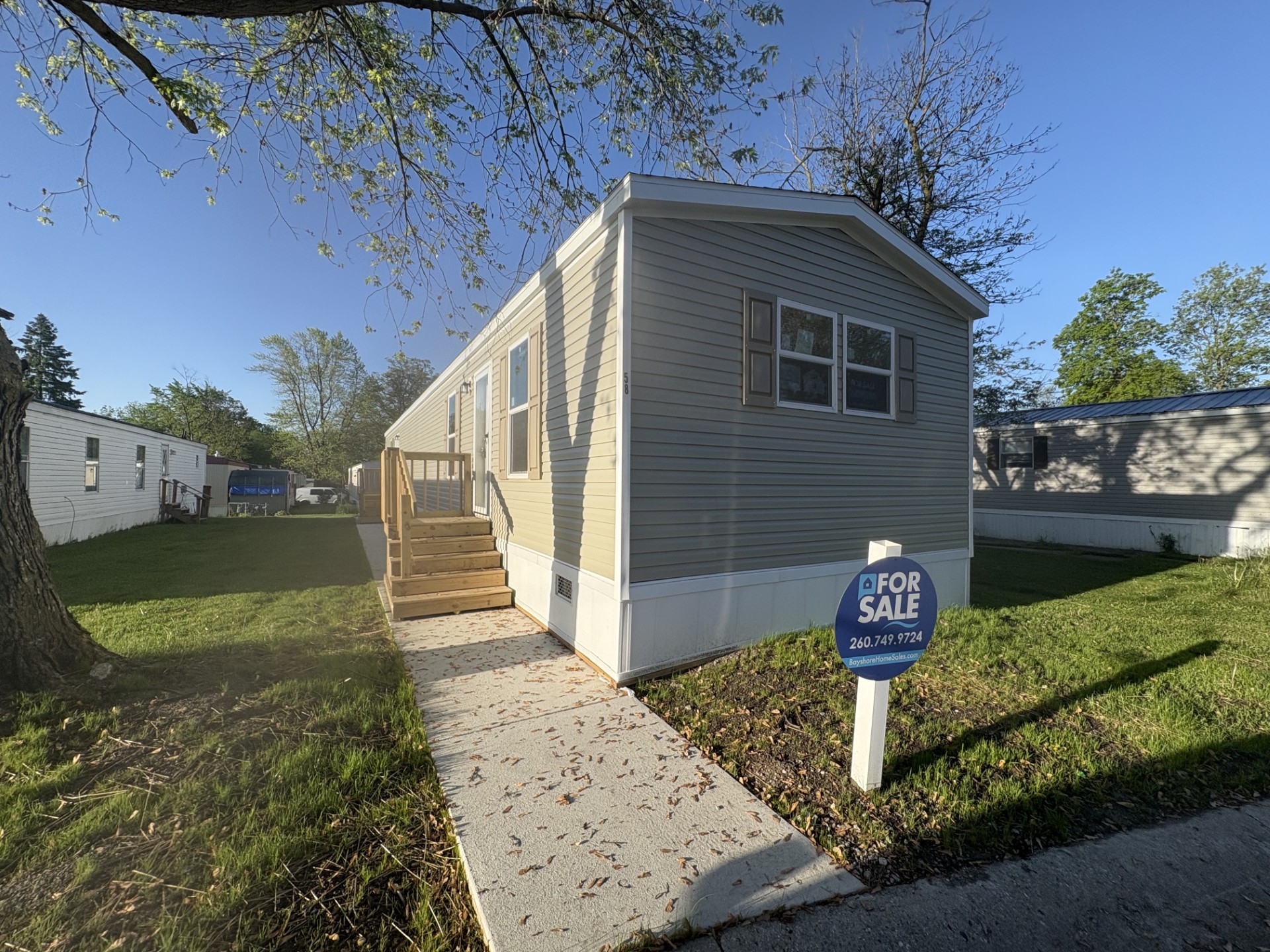 A photo of the home