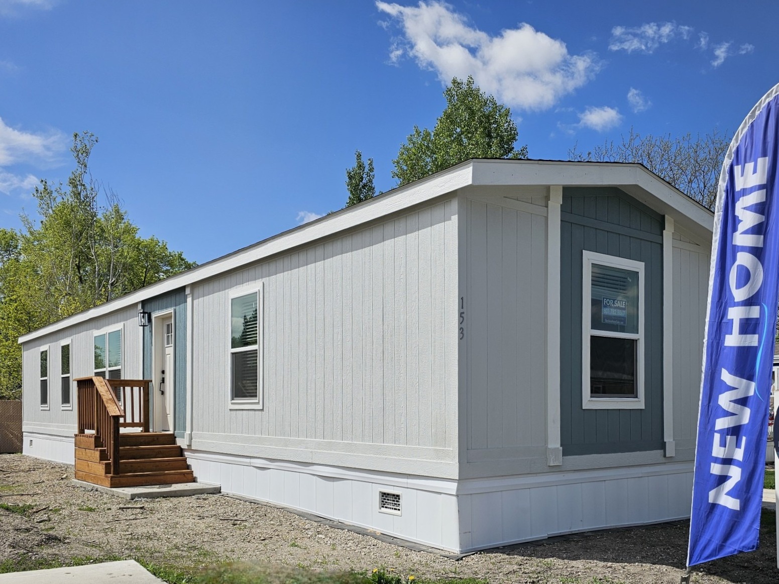 A photo of the home