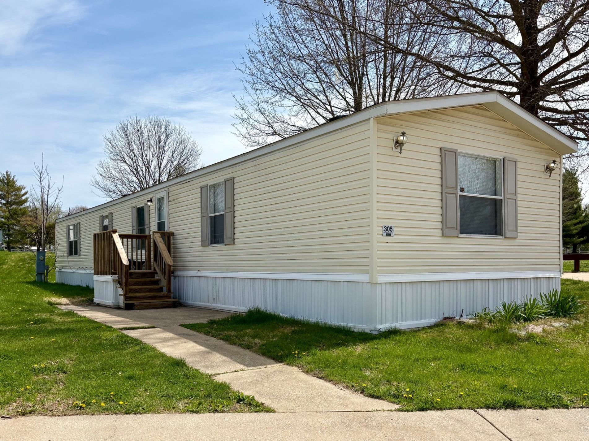 A photo of the home