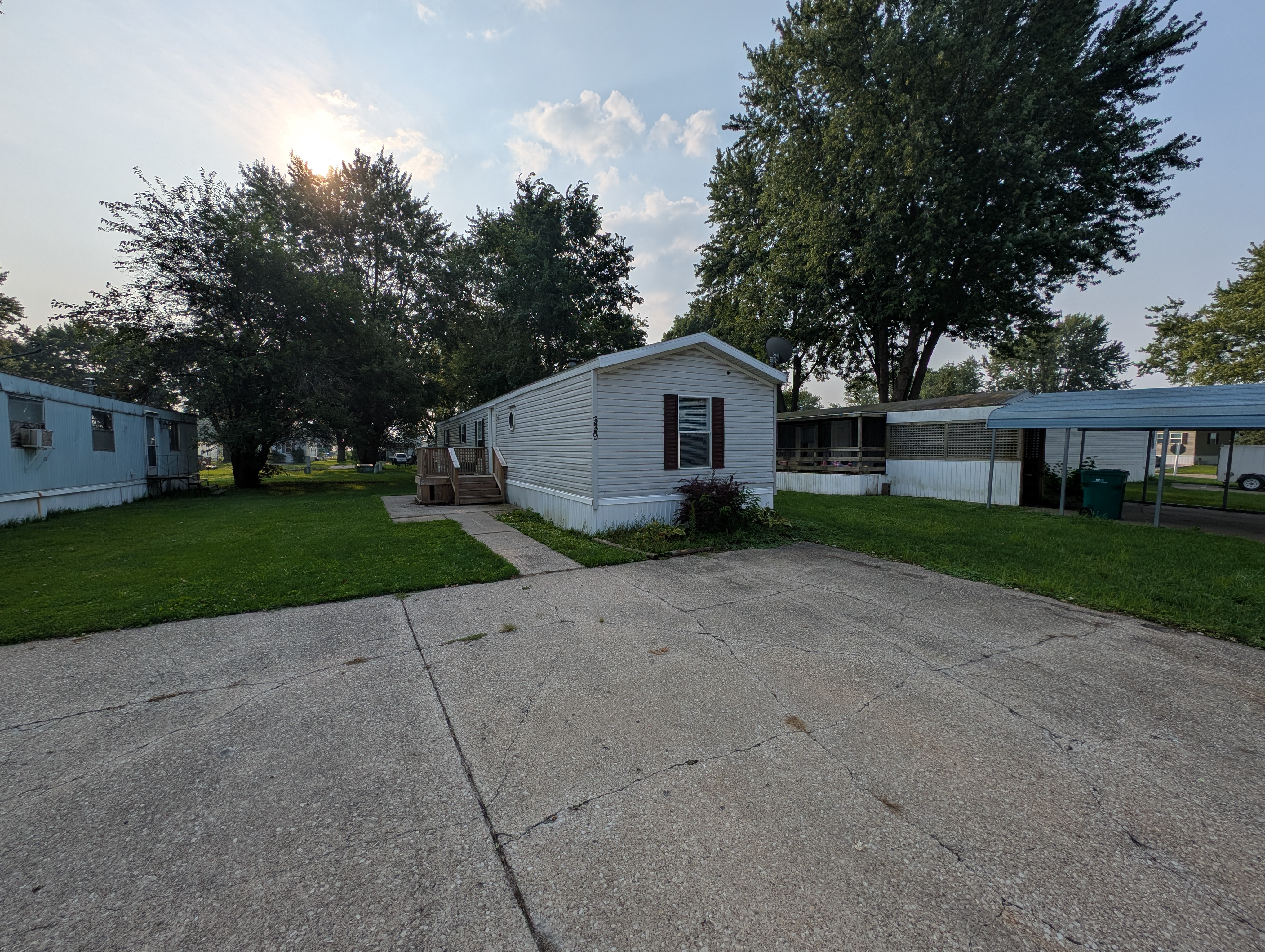 A photo of the home