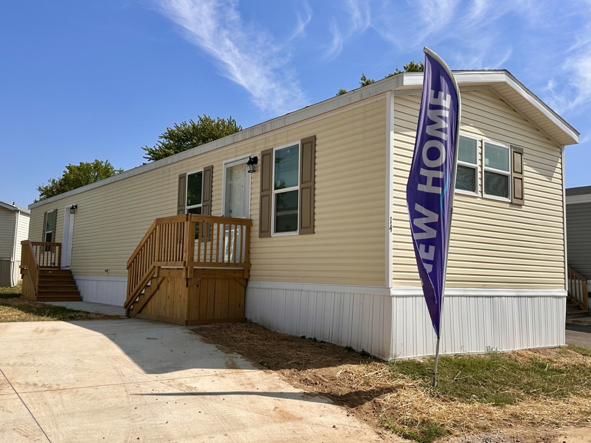 A photo of the home