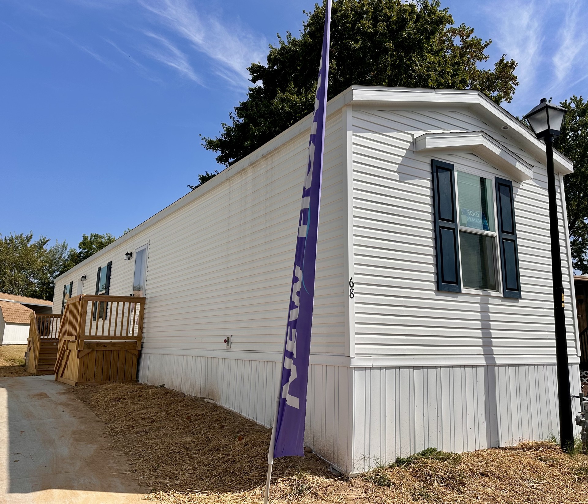 A photo of the home