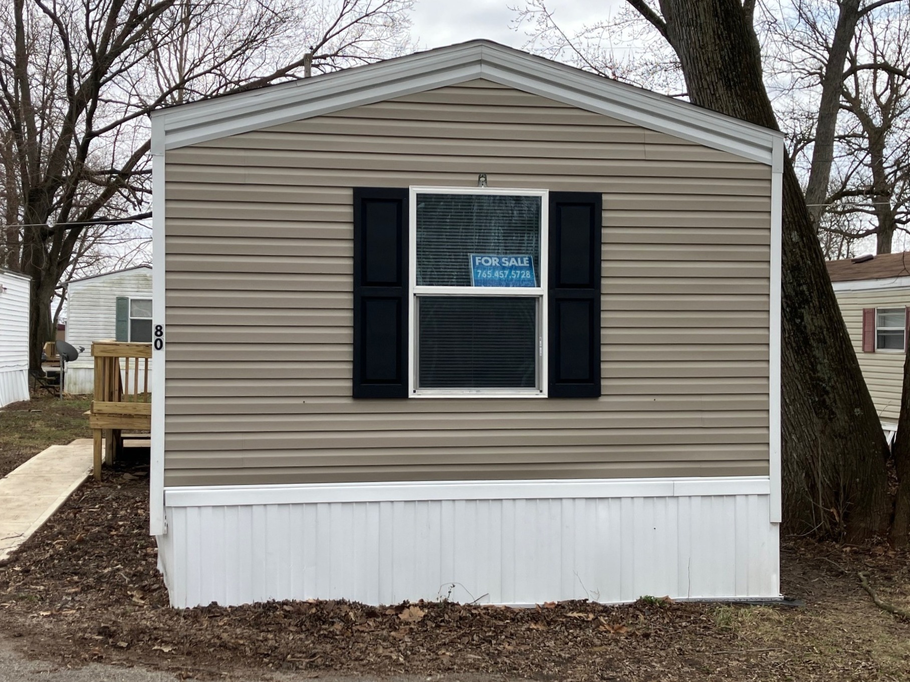 A photo of the home
