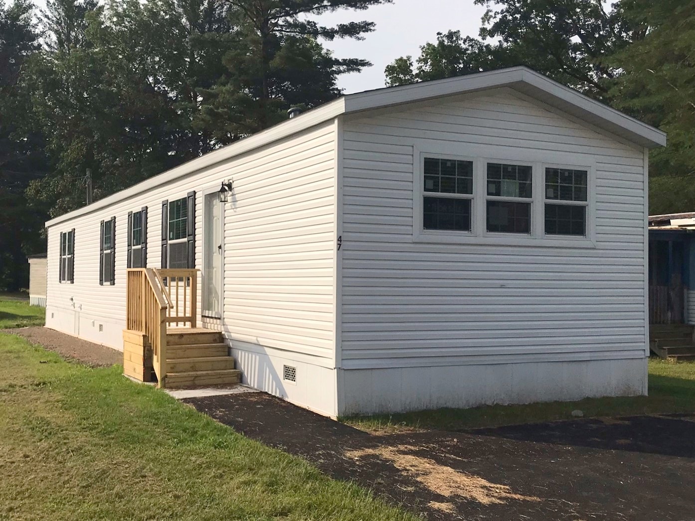A photo of the home
