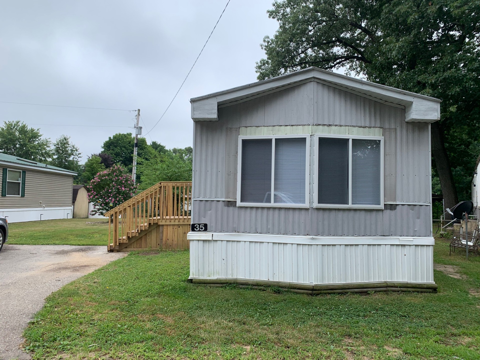 A photo of the home