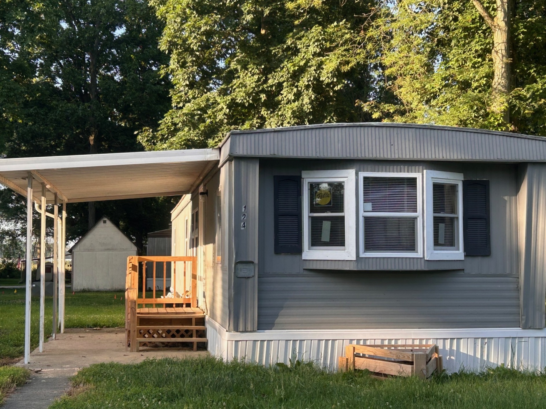 A photo of the home