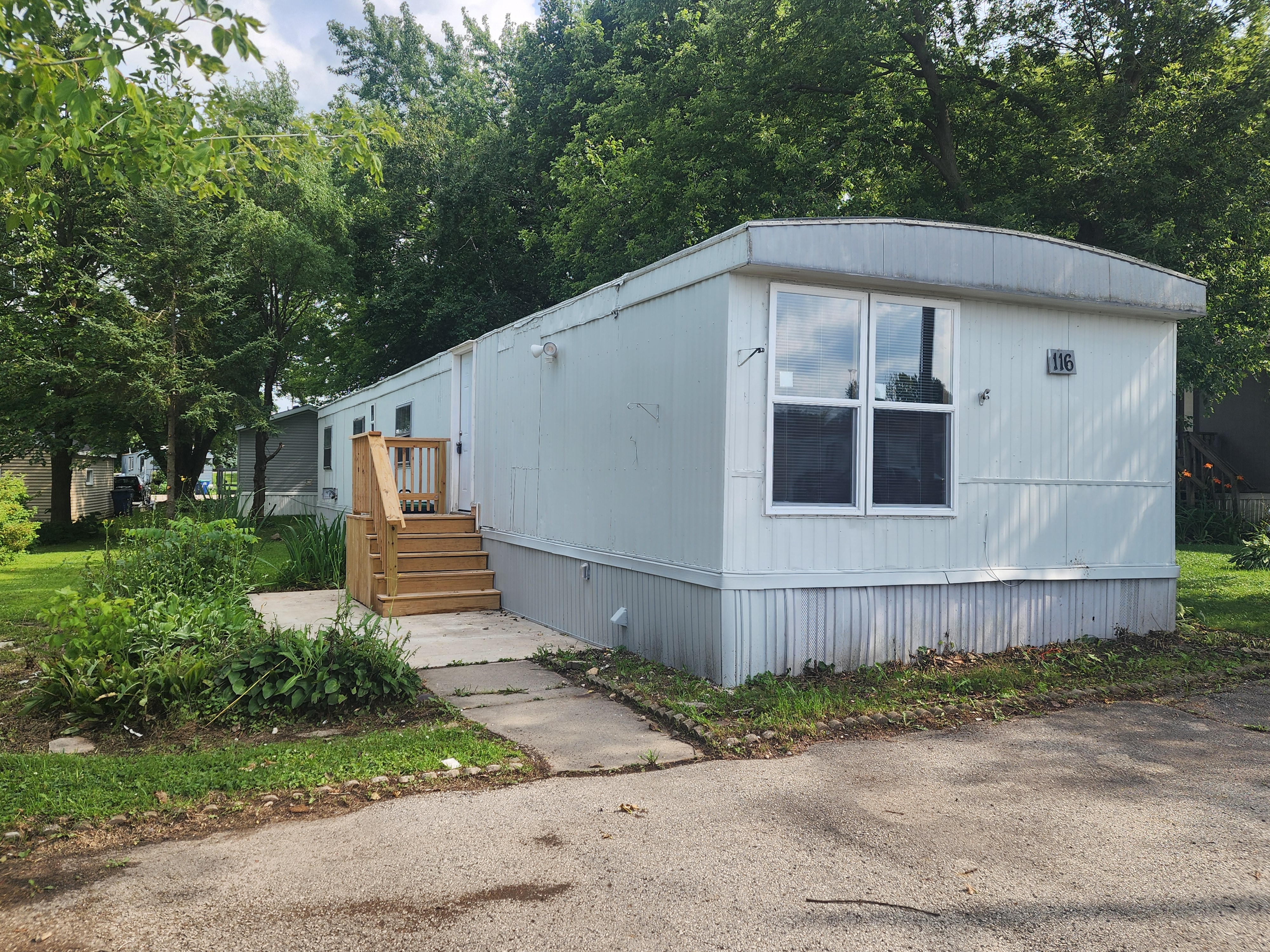 A photo of the home