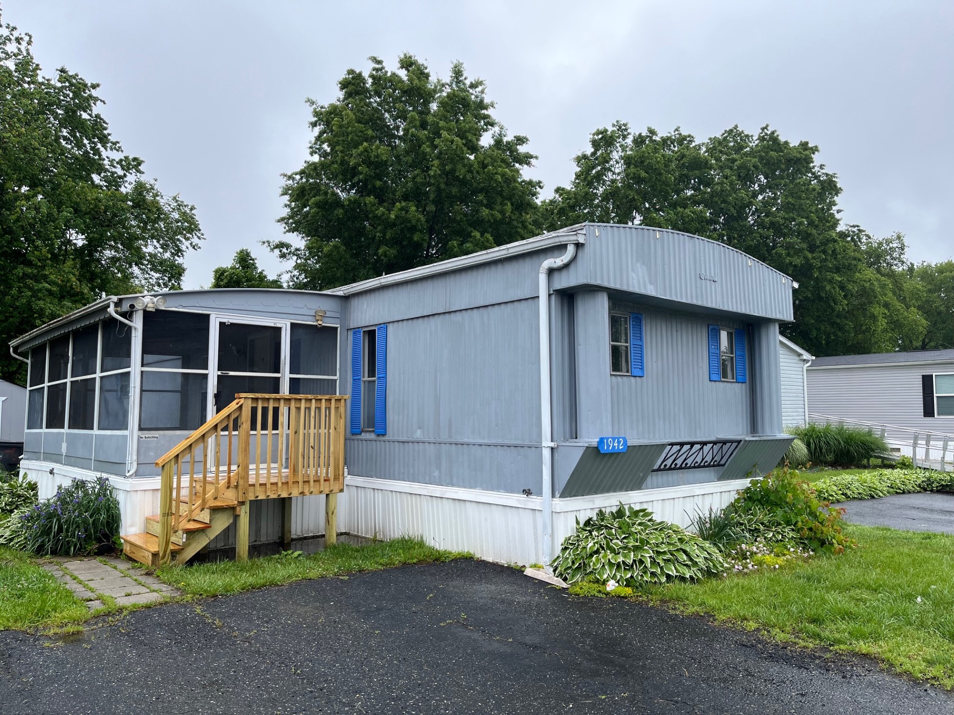 A photo of the home