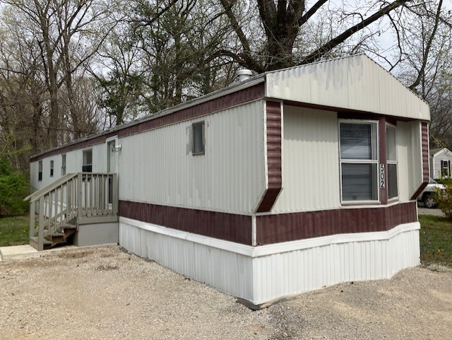 A photo of the home