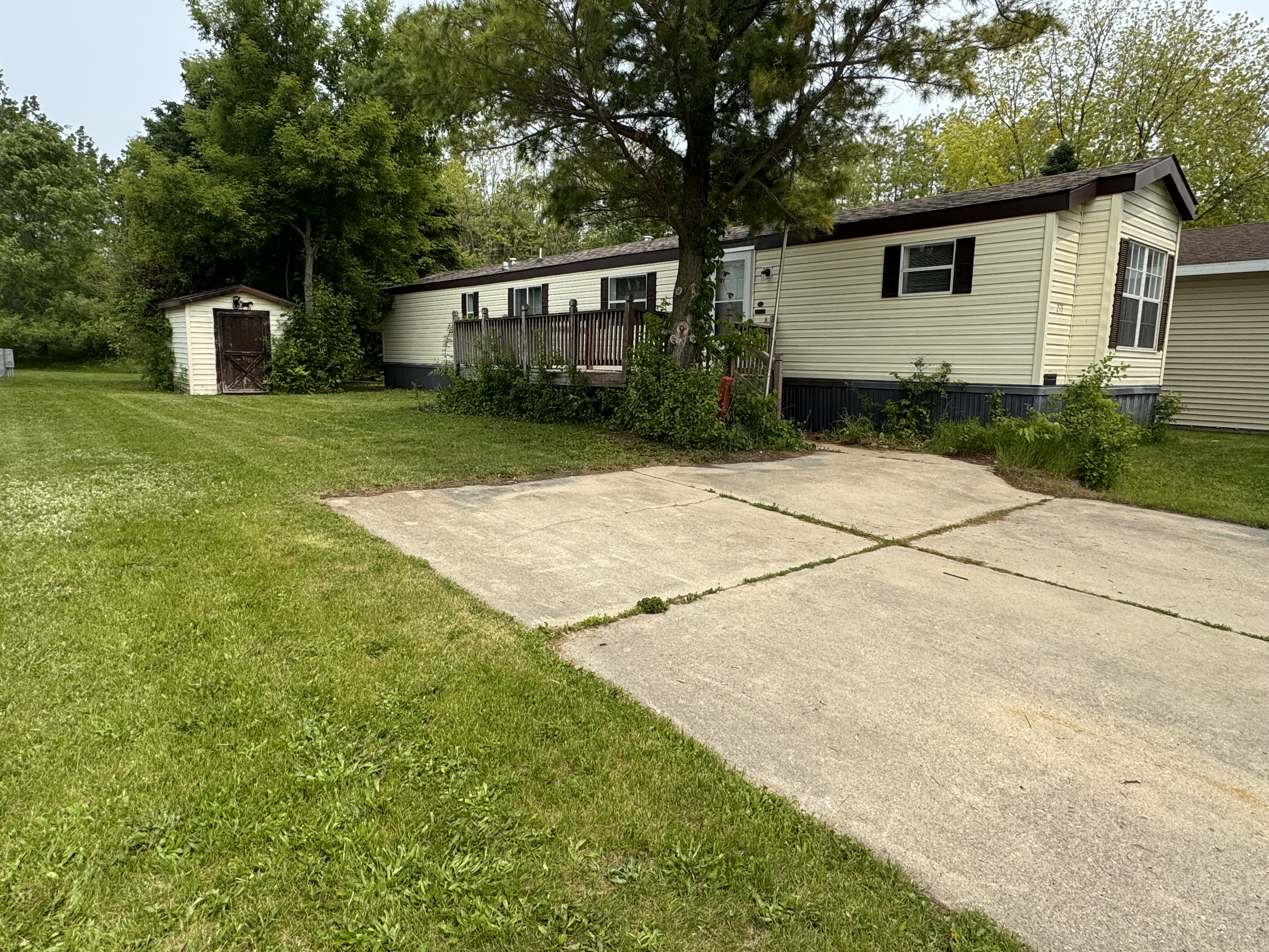 A photo of the home