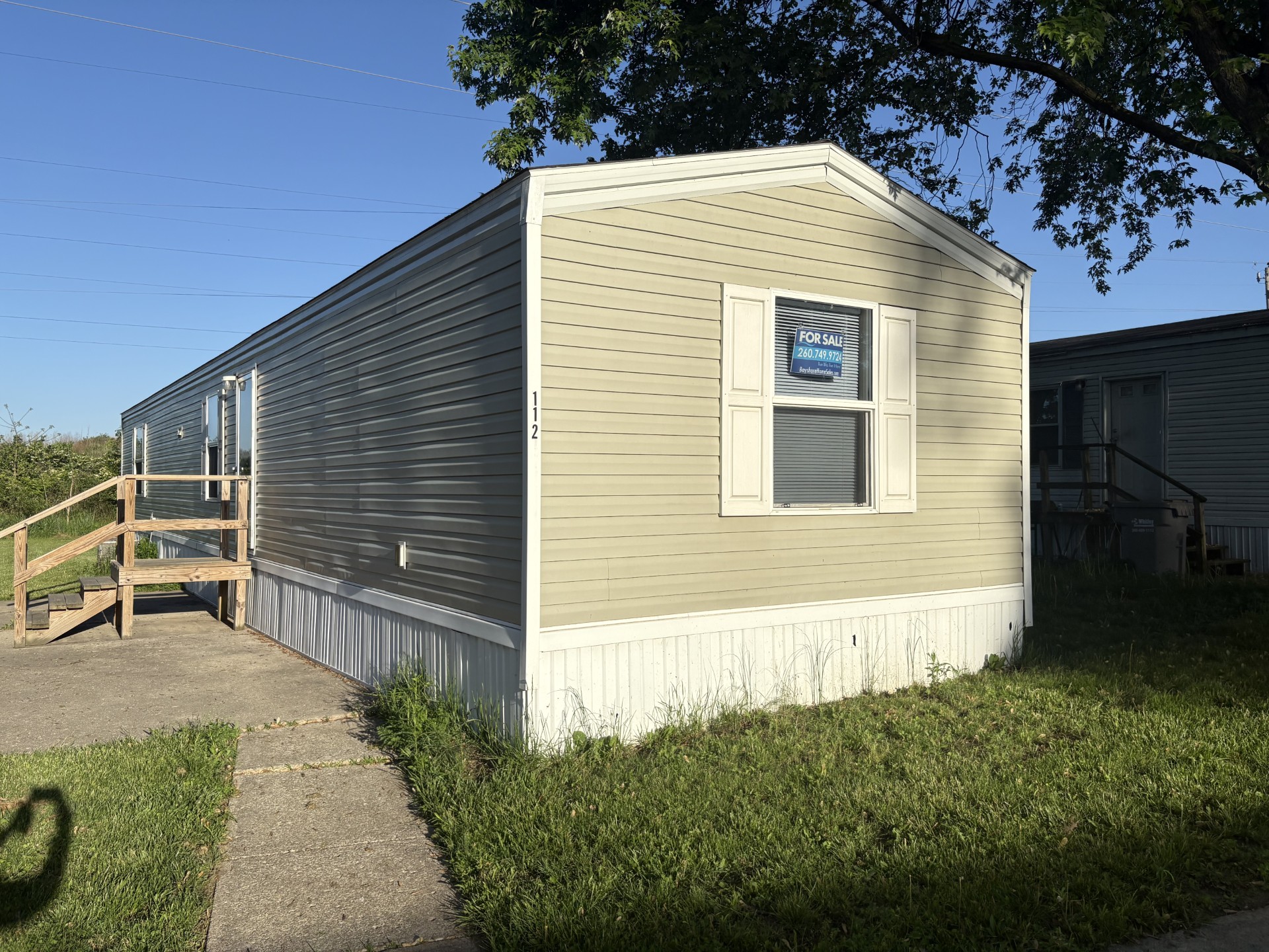 A photo of the home