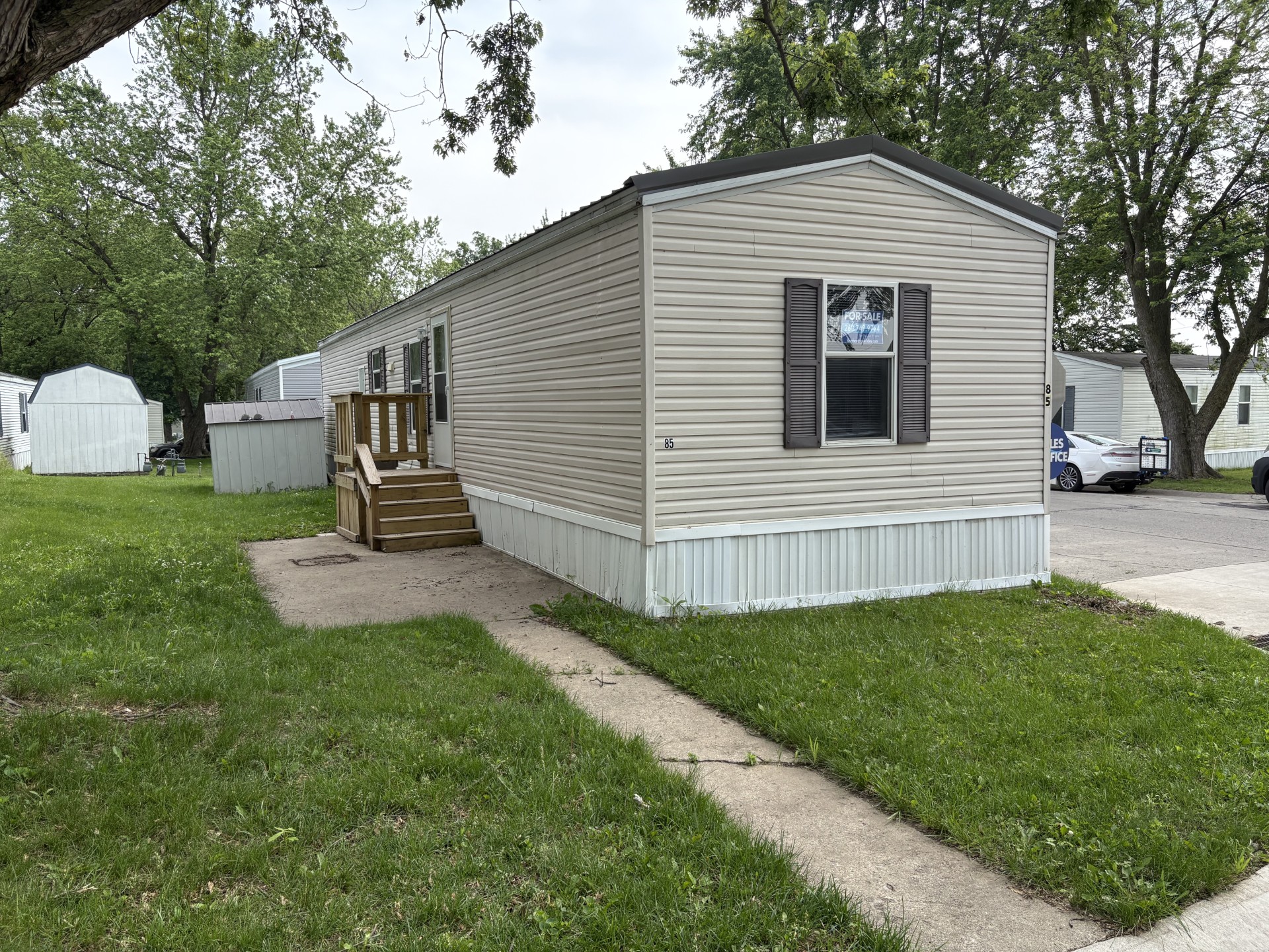A photo of the home