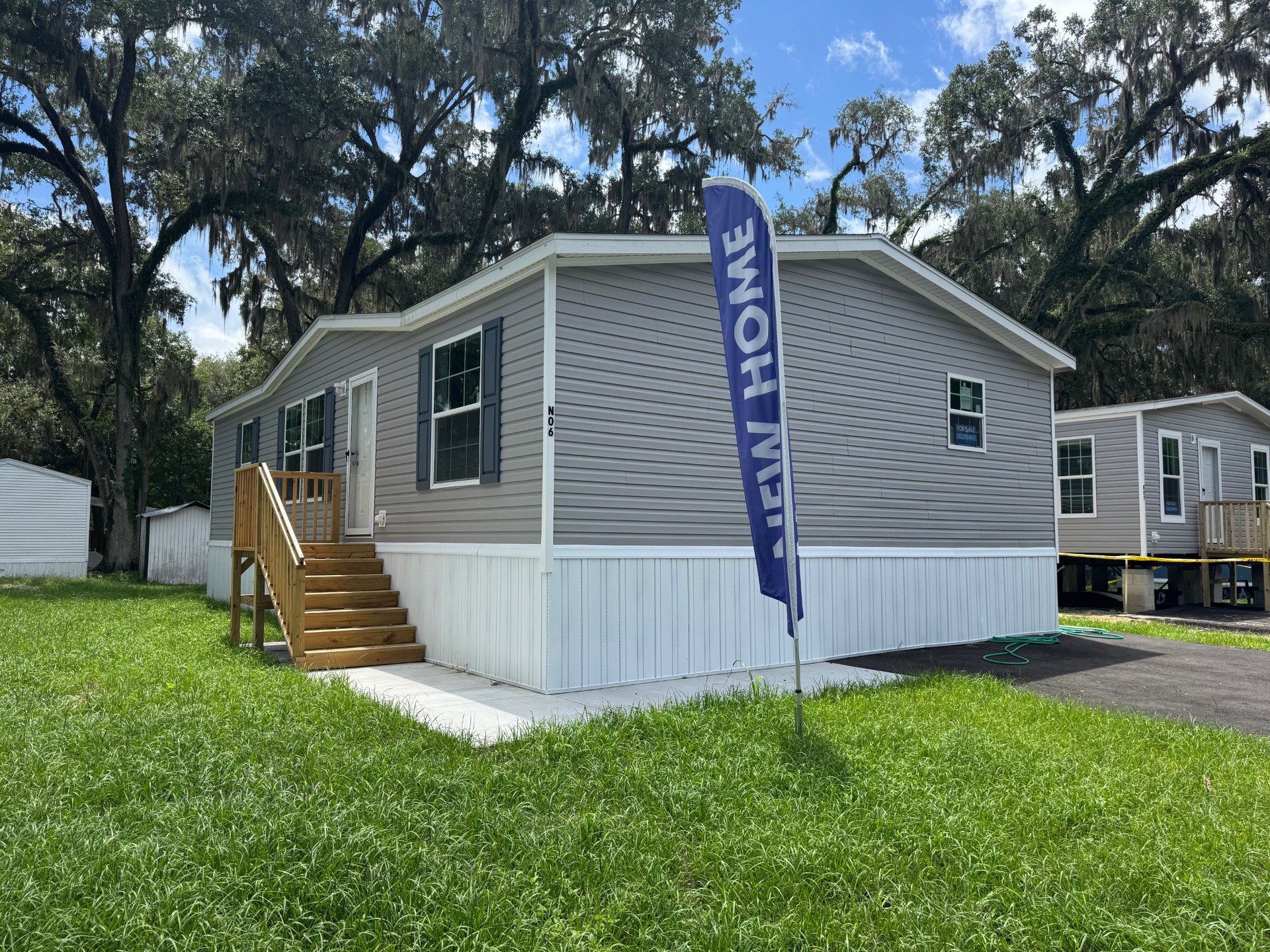 A photo of the home