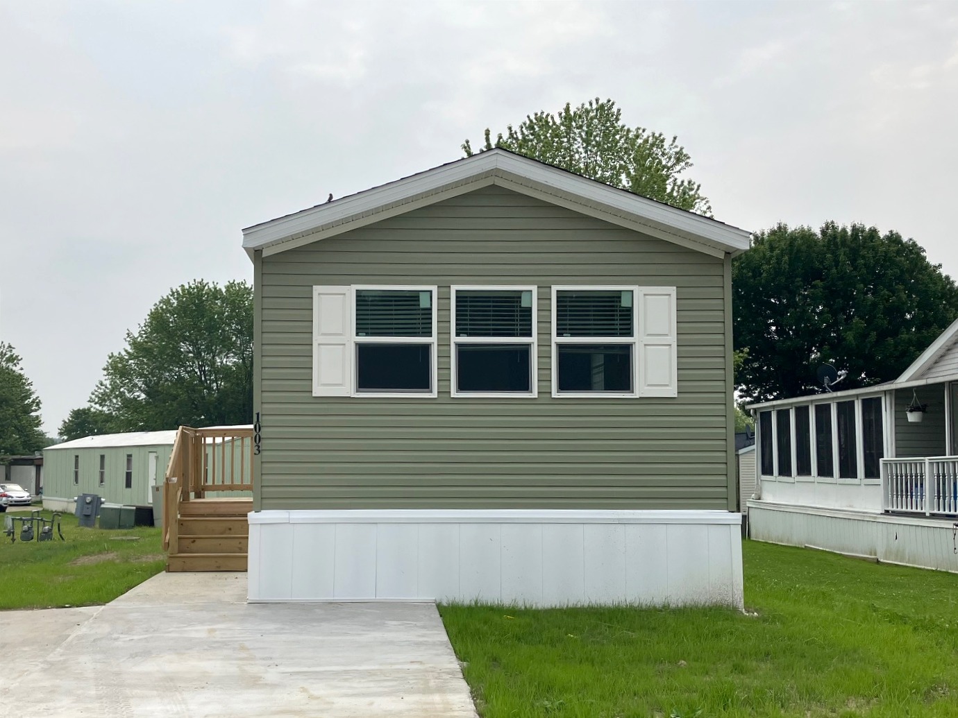 A photo of the home