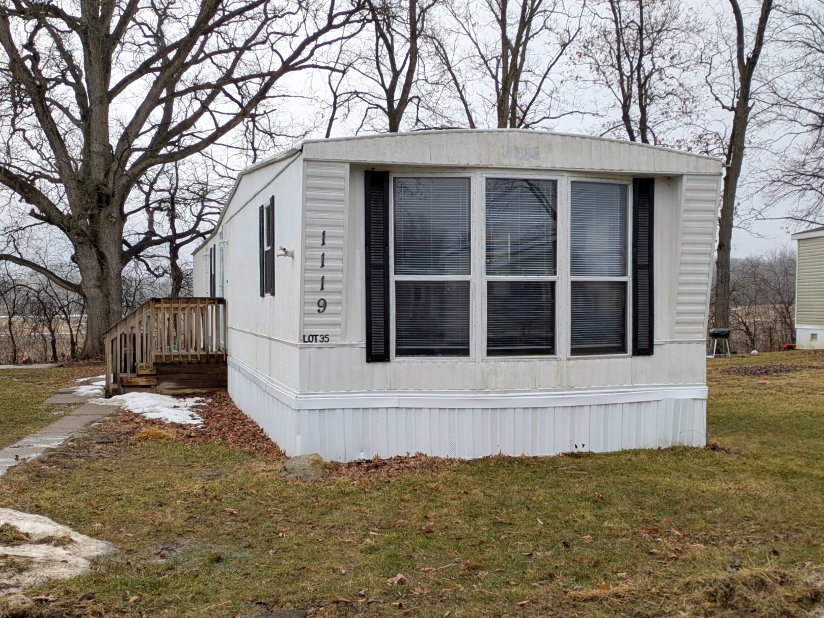 A photo of the home