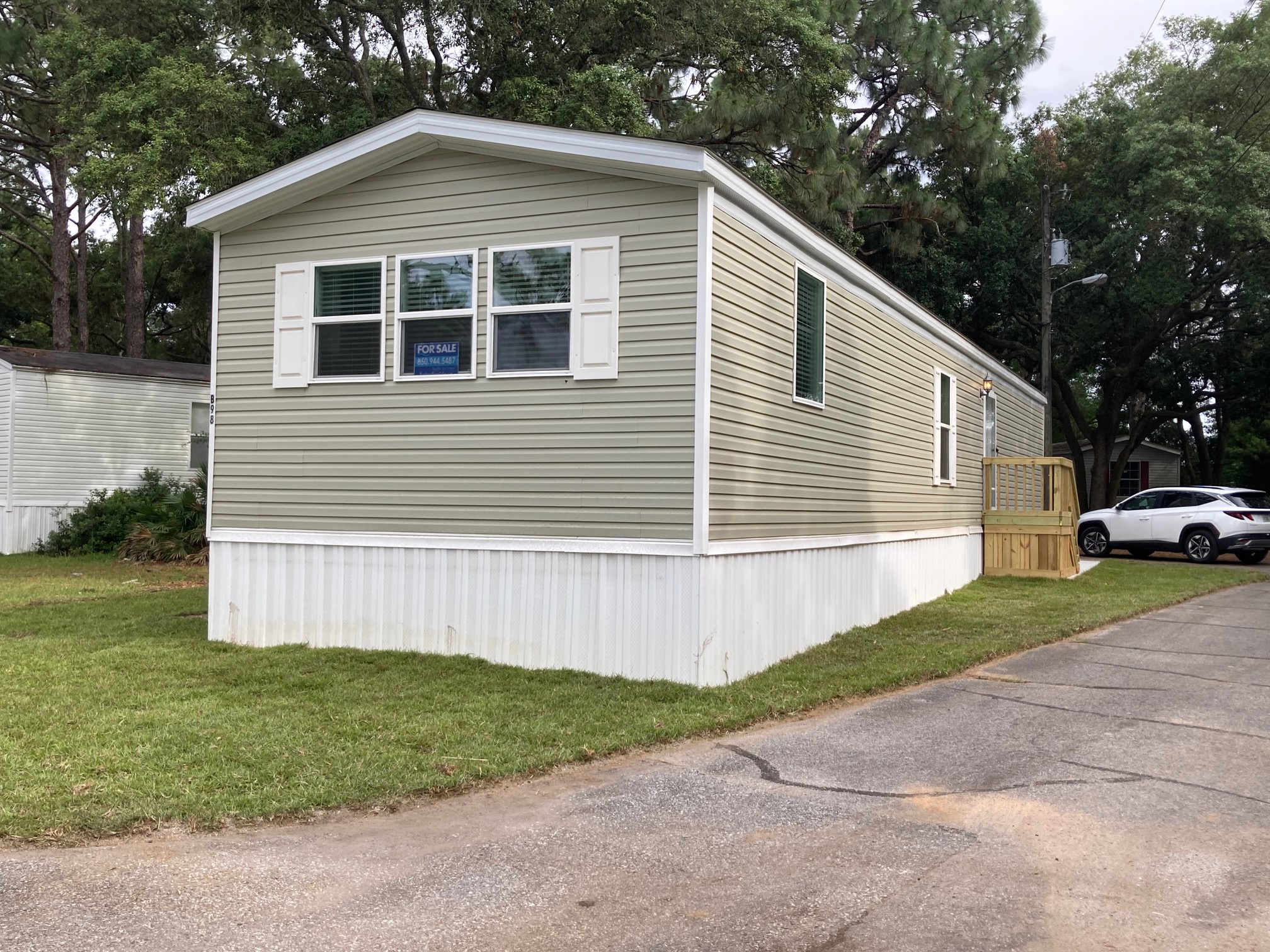A photo of the home