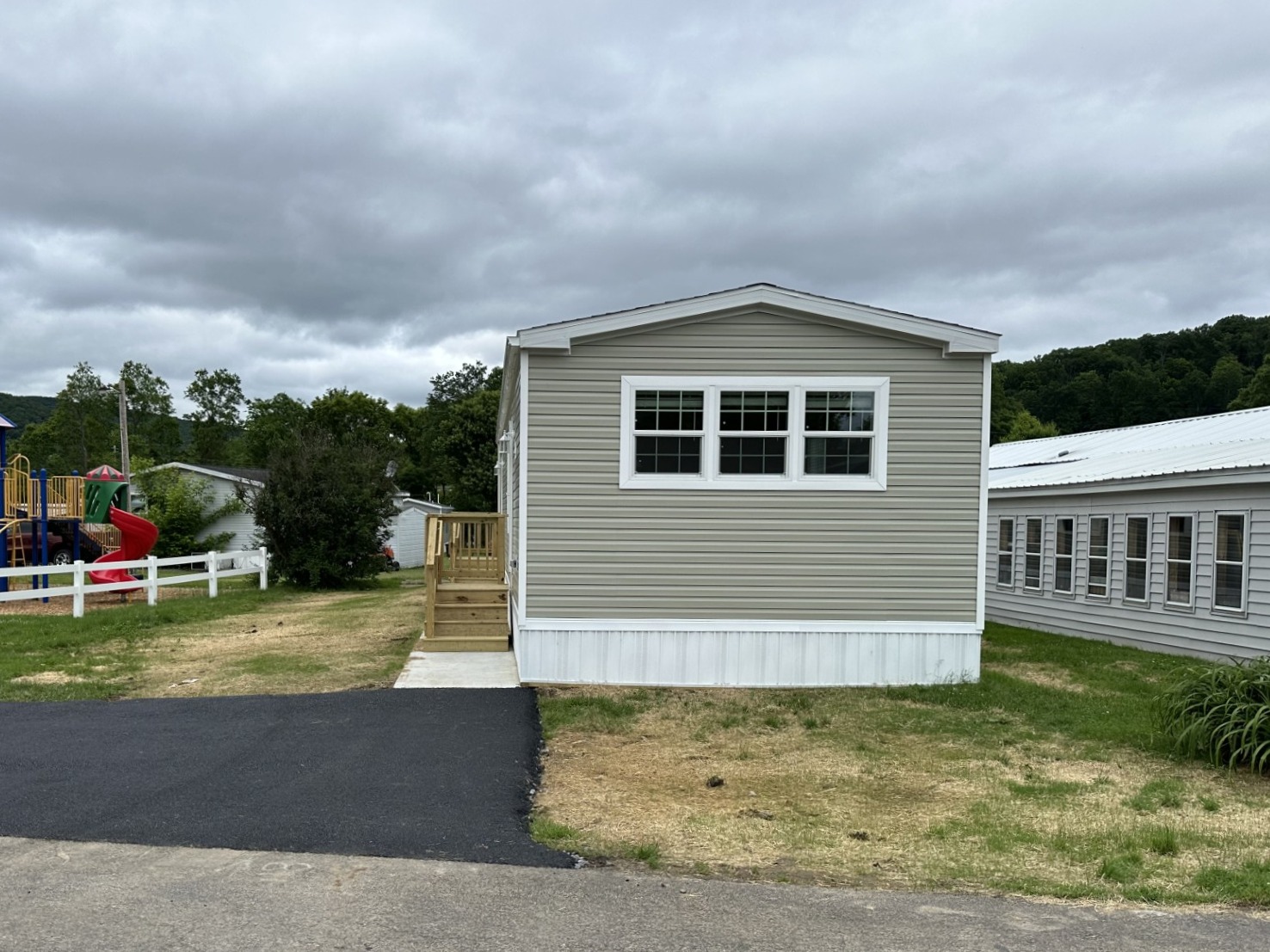 A photo of the home