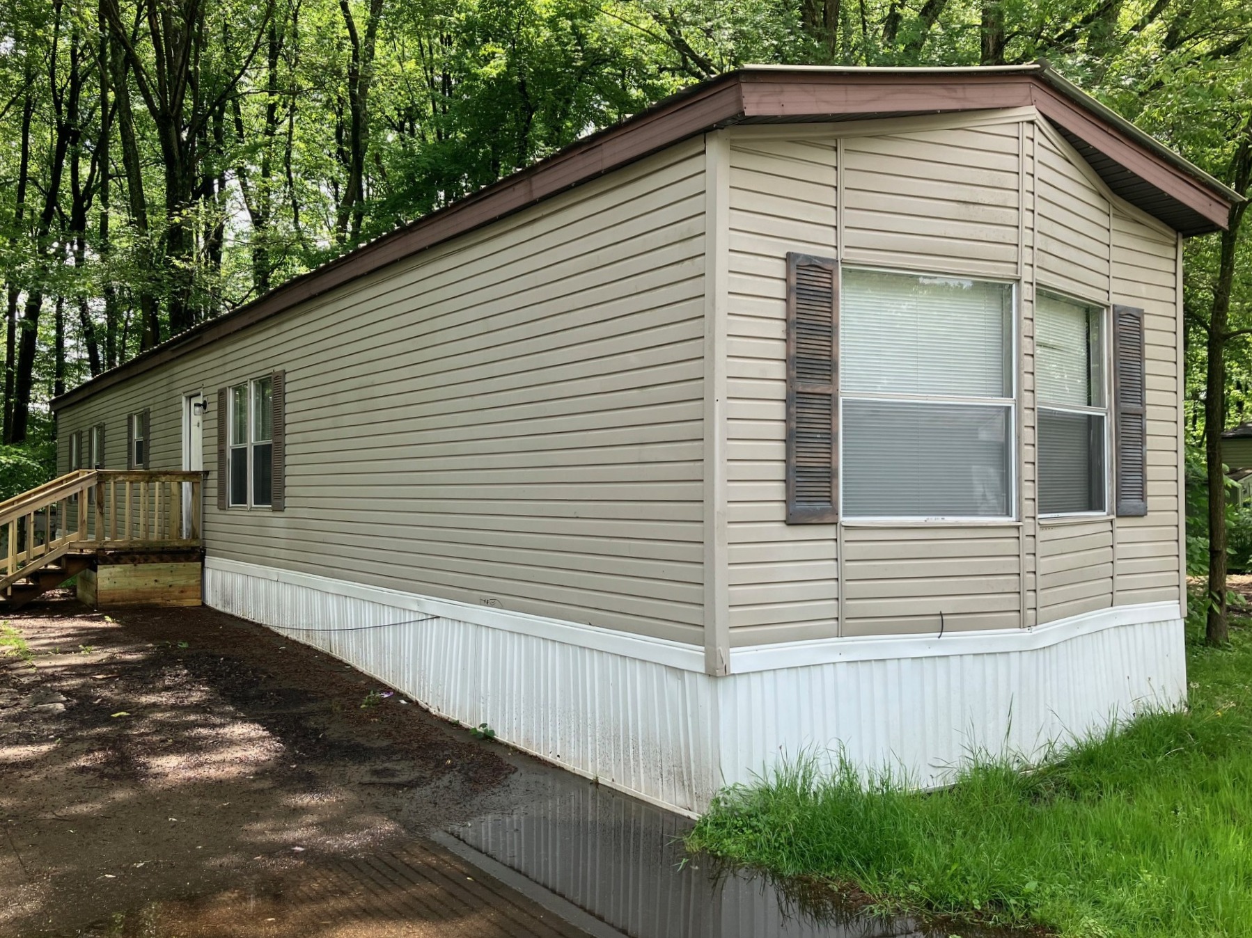A photo of the home