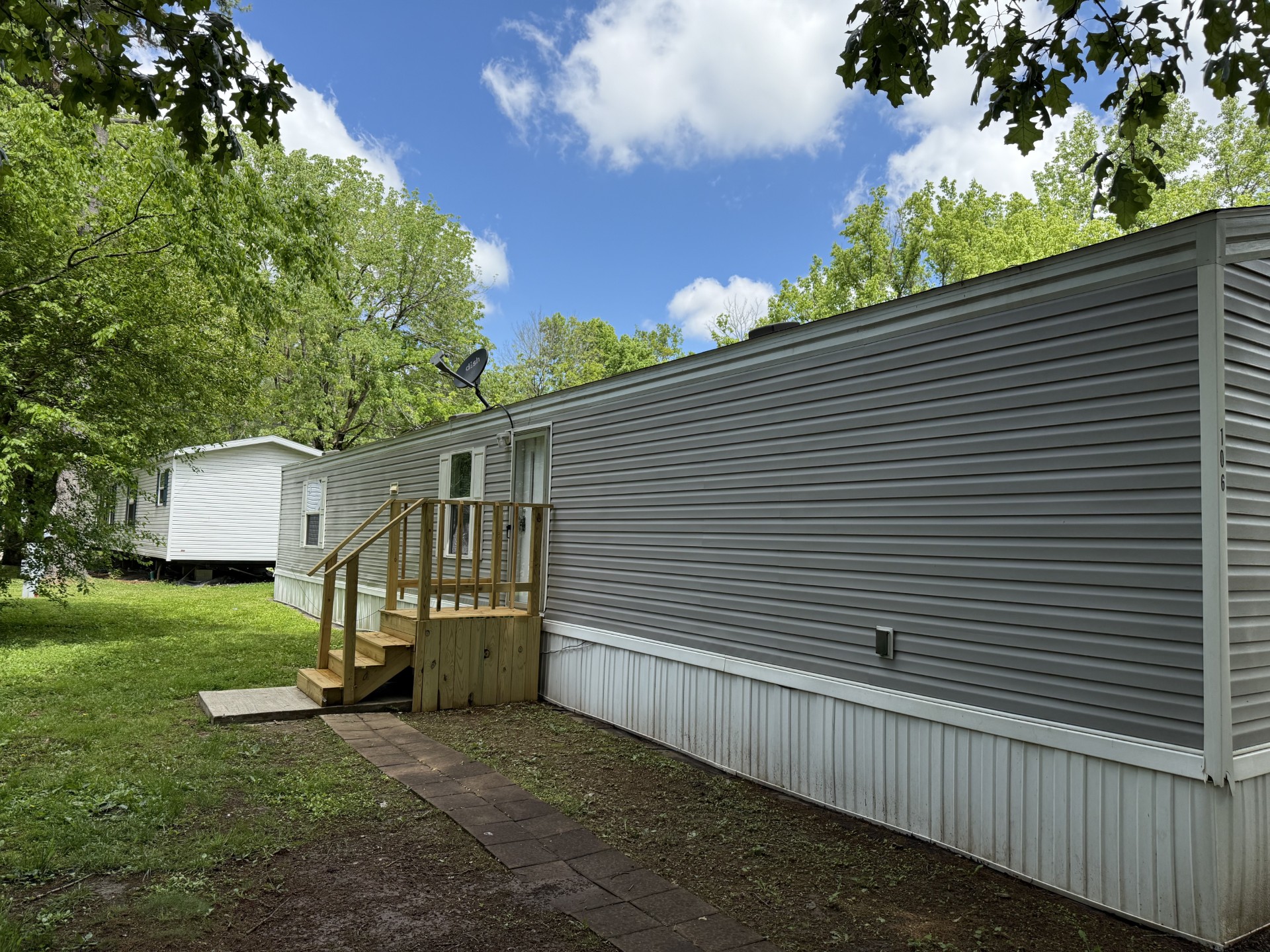A photo of the home