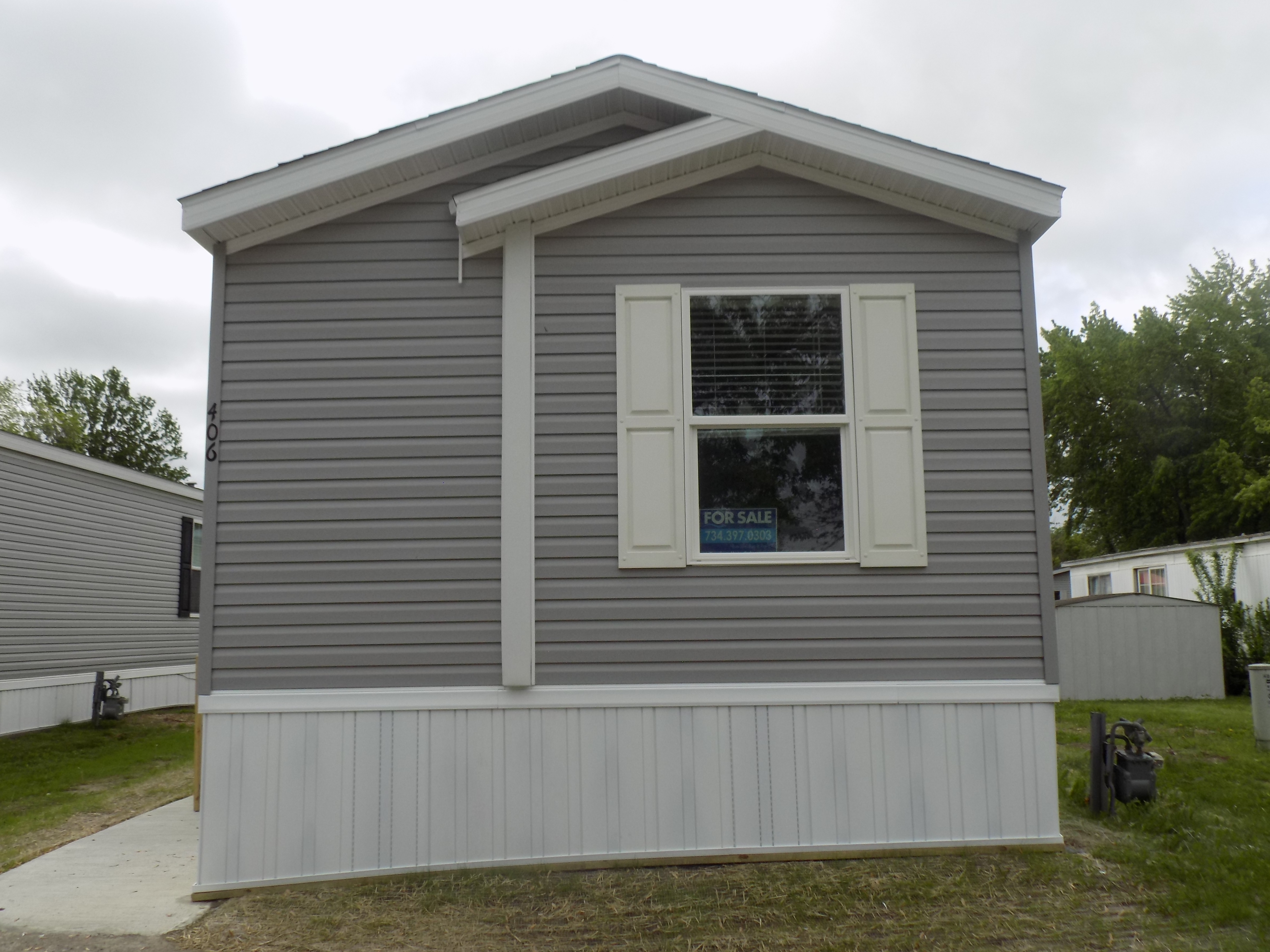 A photo of the home