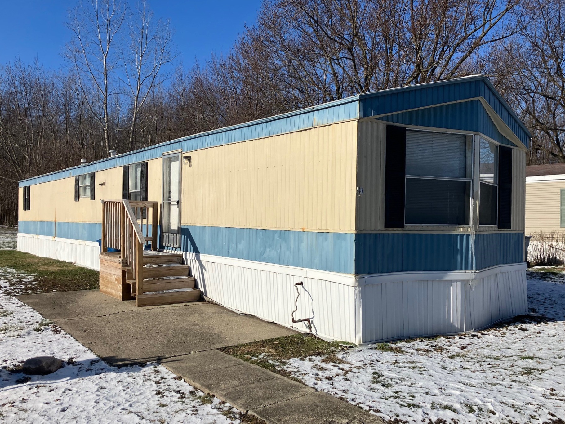 A photo of the home