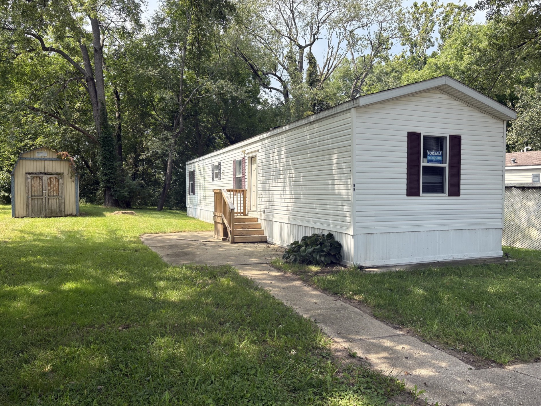 A photo of the home