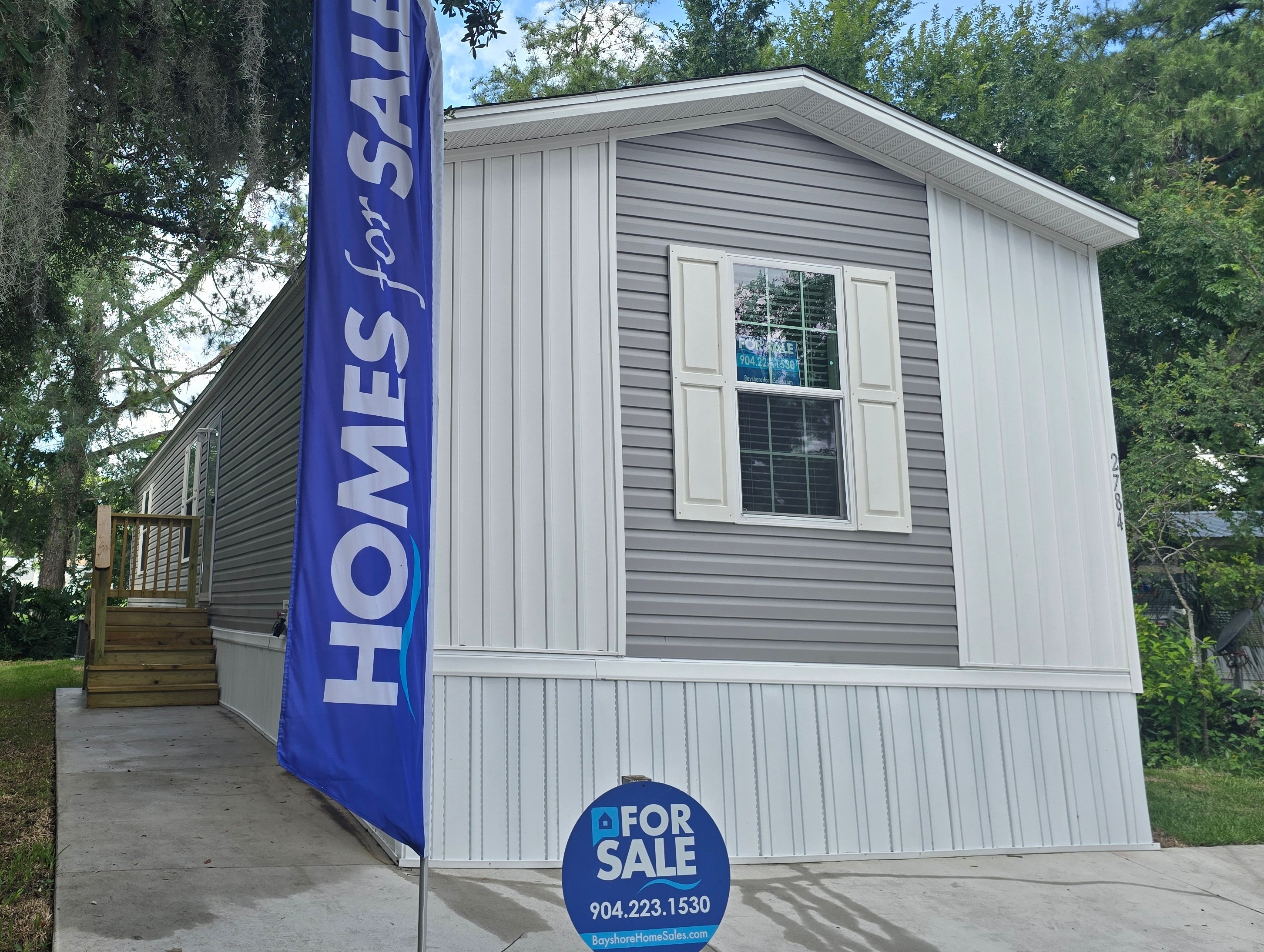 A photo of the home