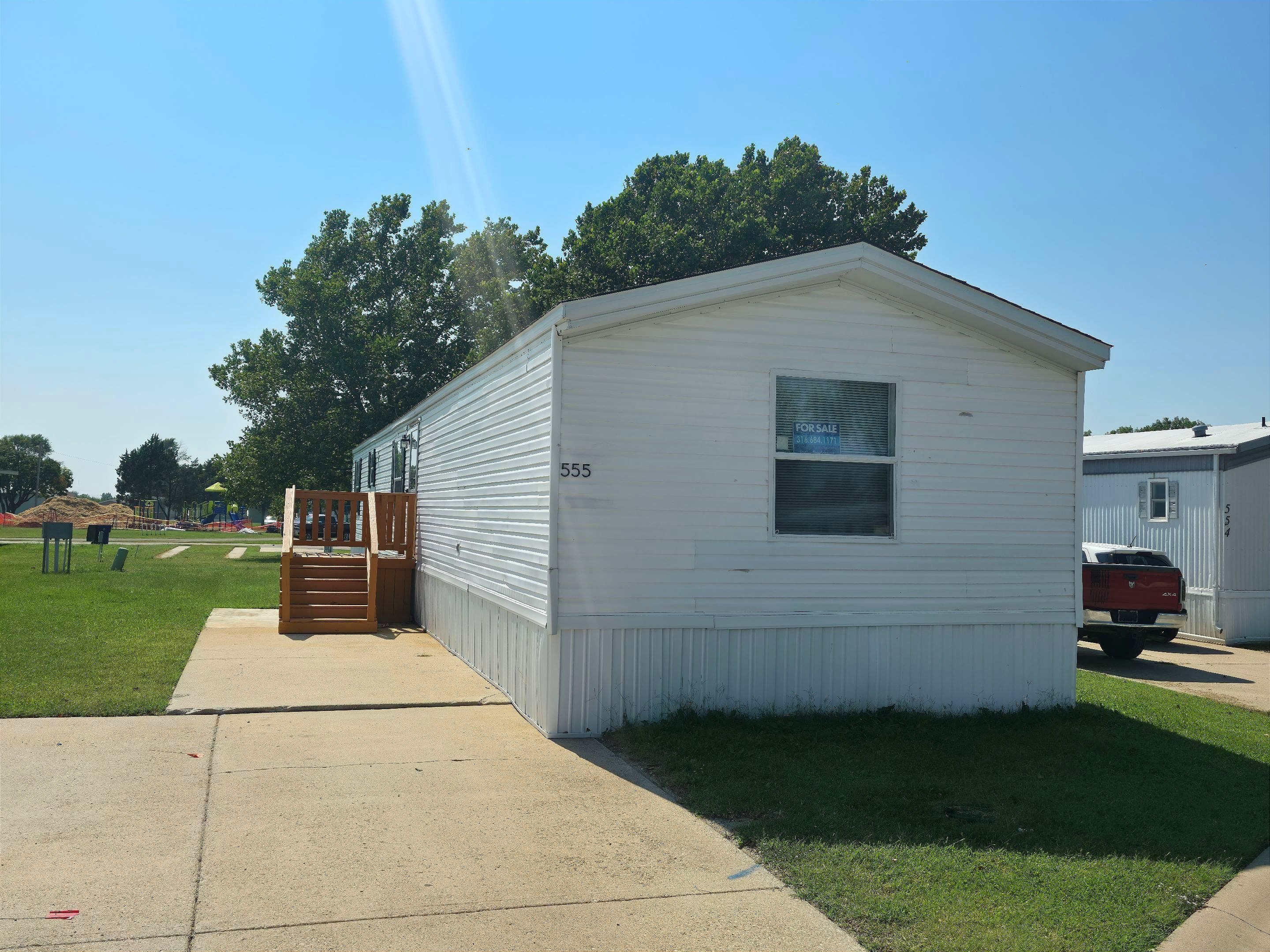 A photo of the home