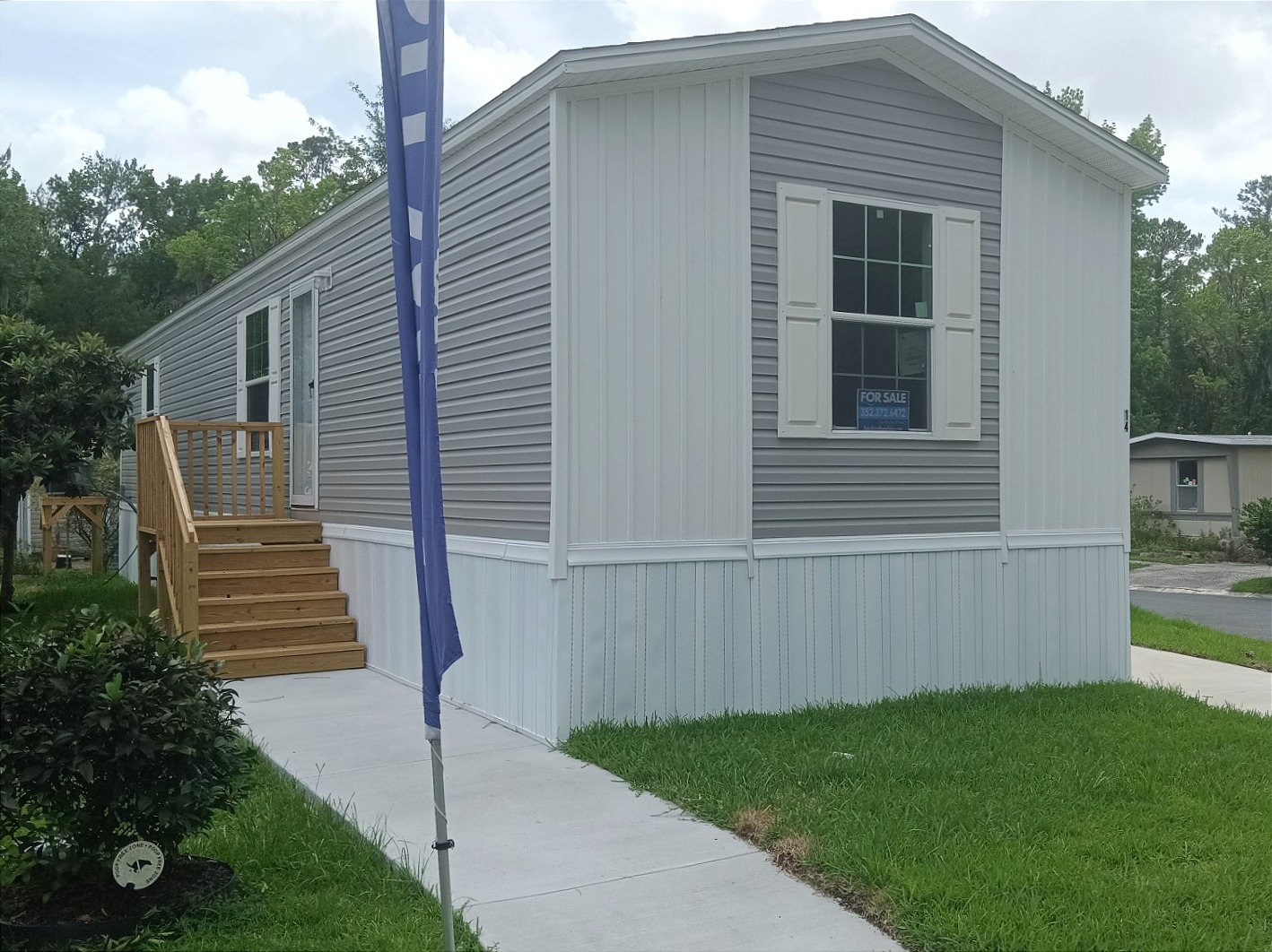 A photo of the home