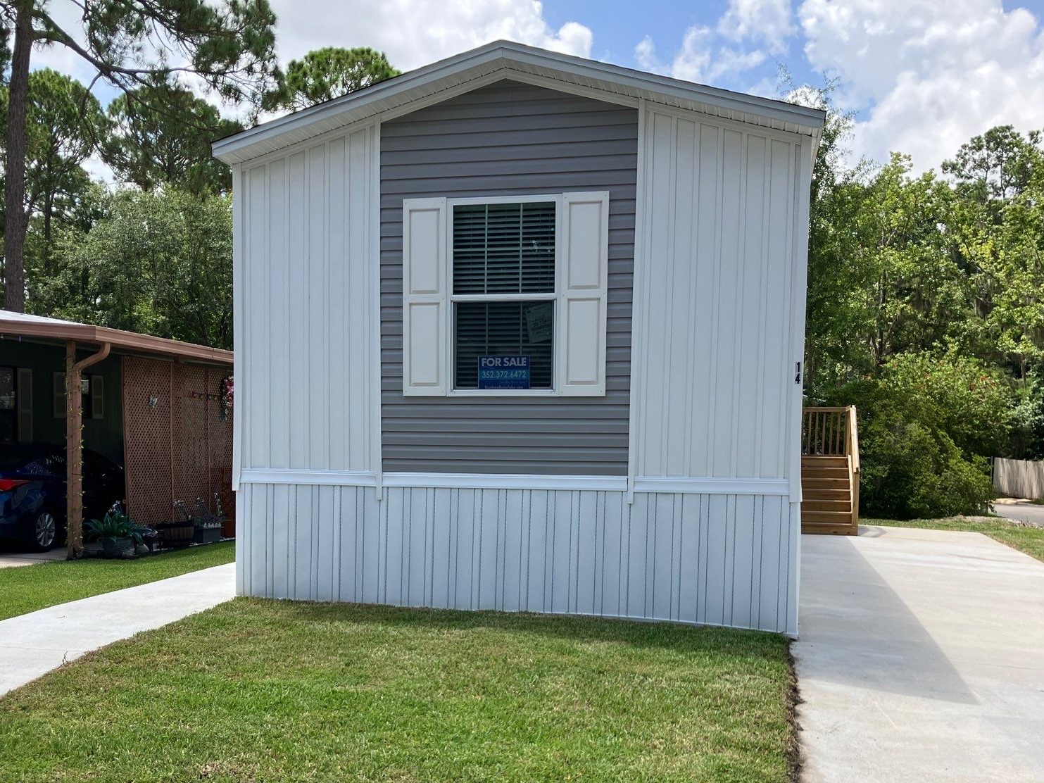 A photo of the home
