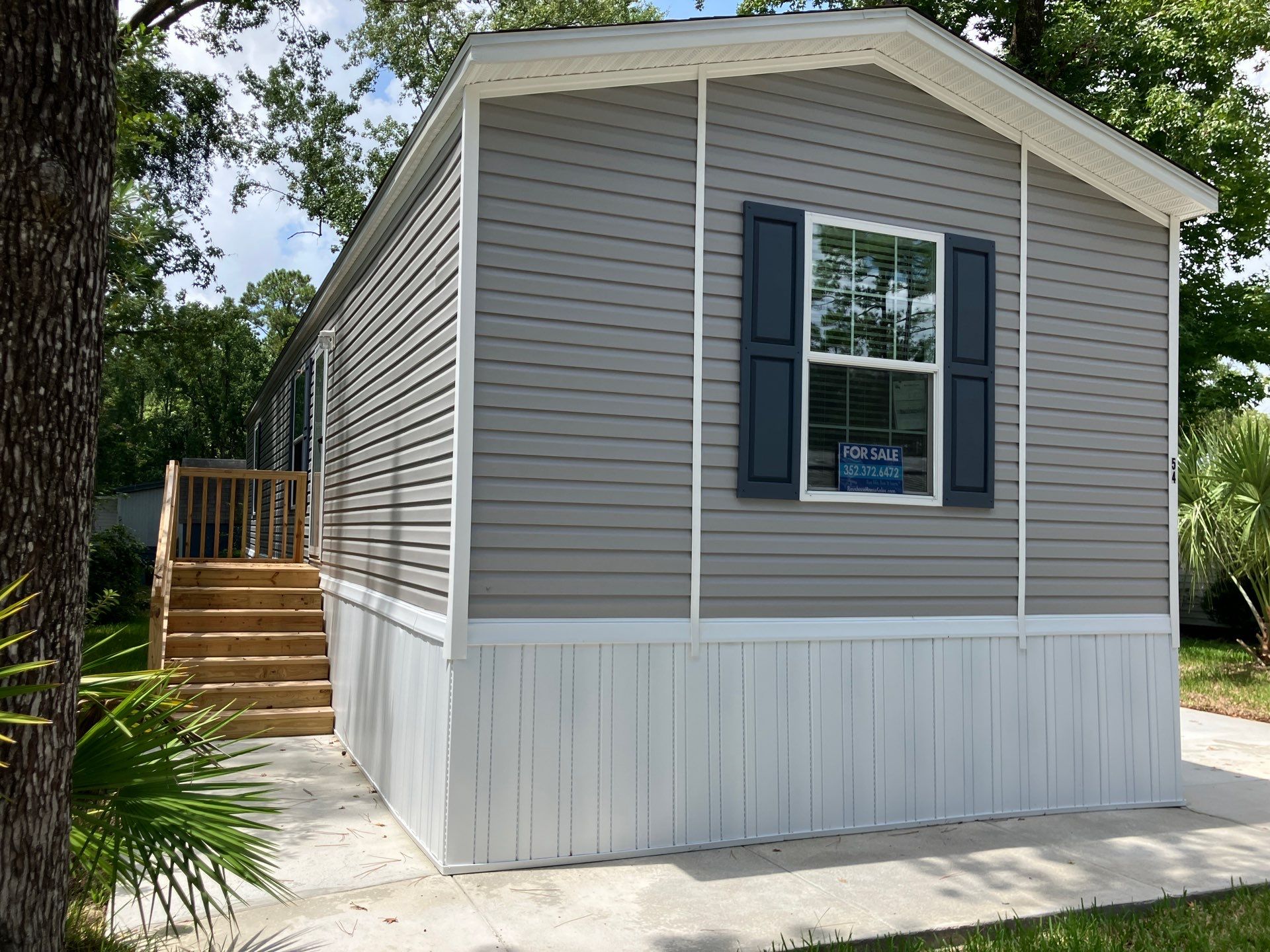 A photo of the home