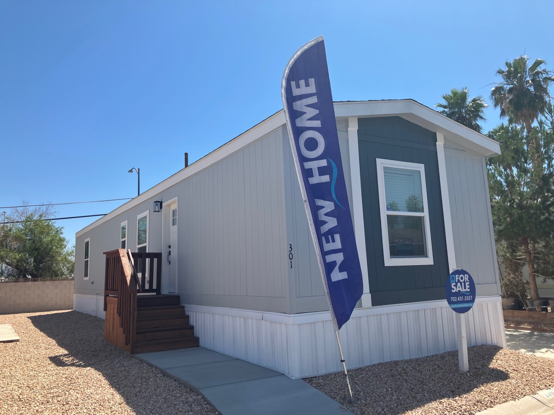 A photo of the home