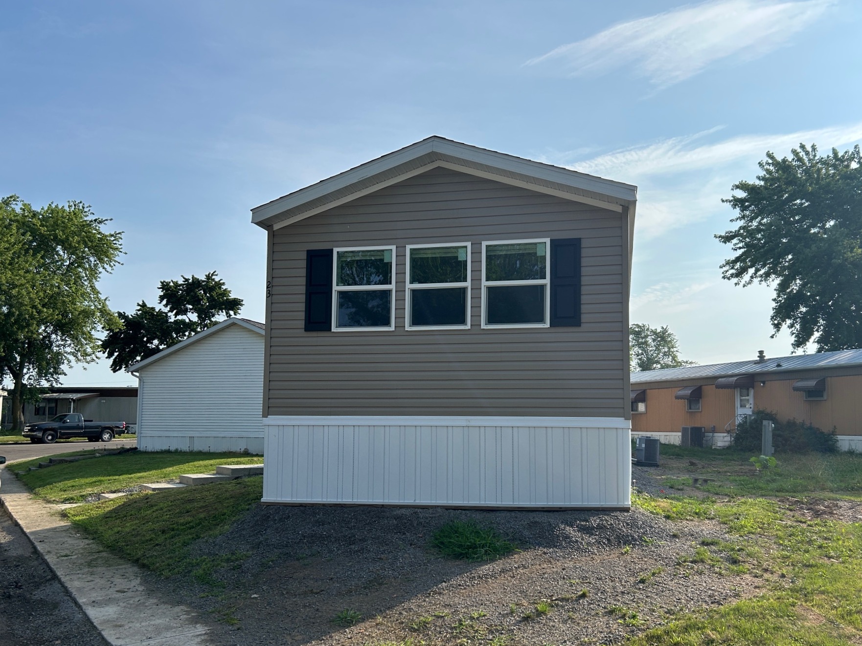 A photo of the home
