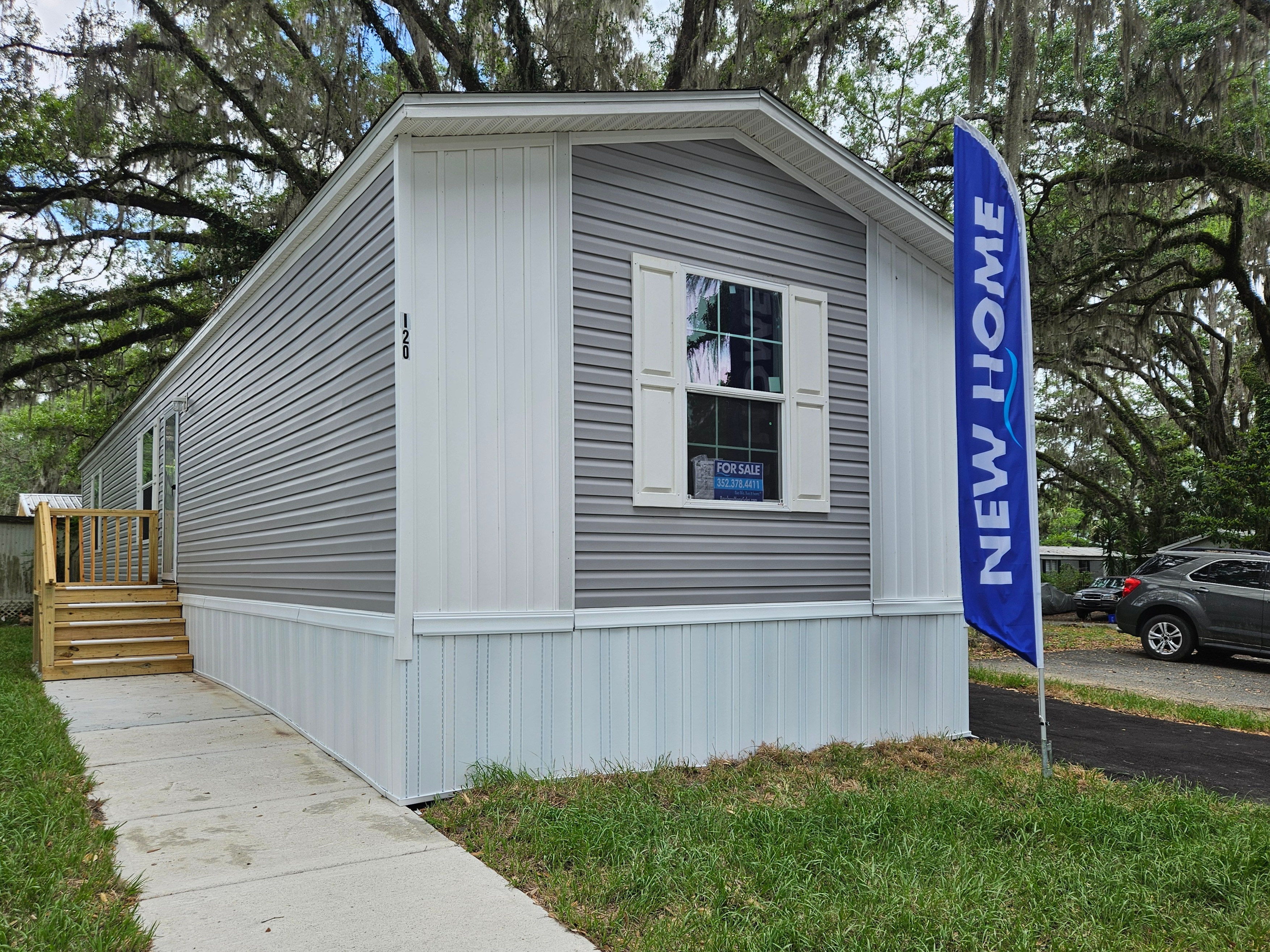 A photo of the home