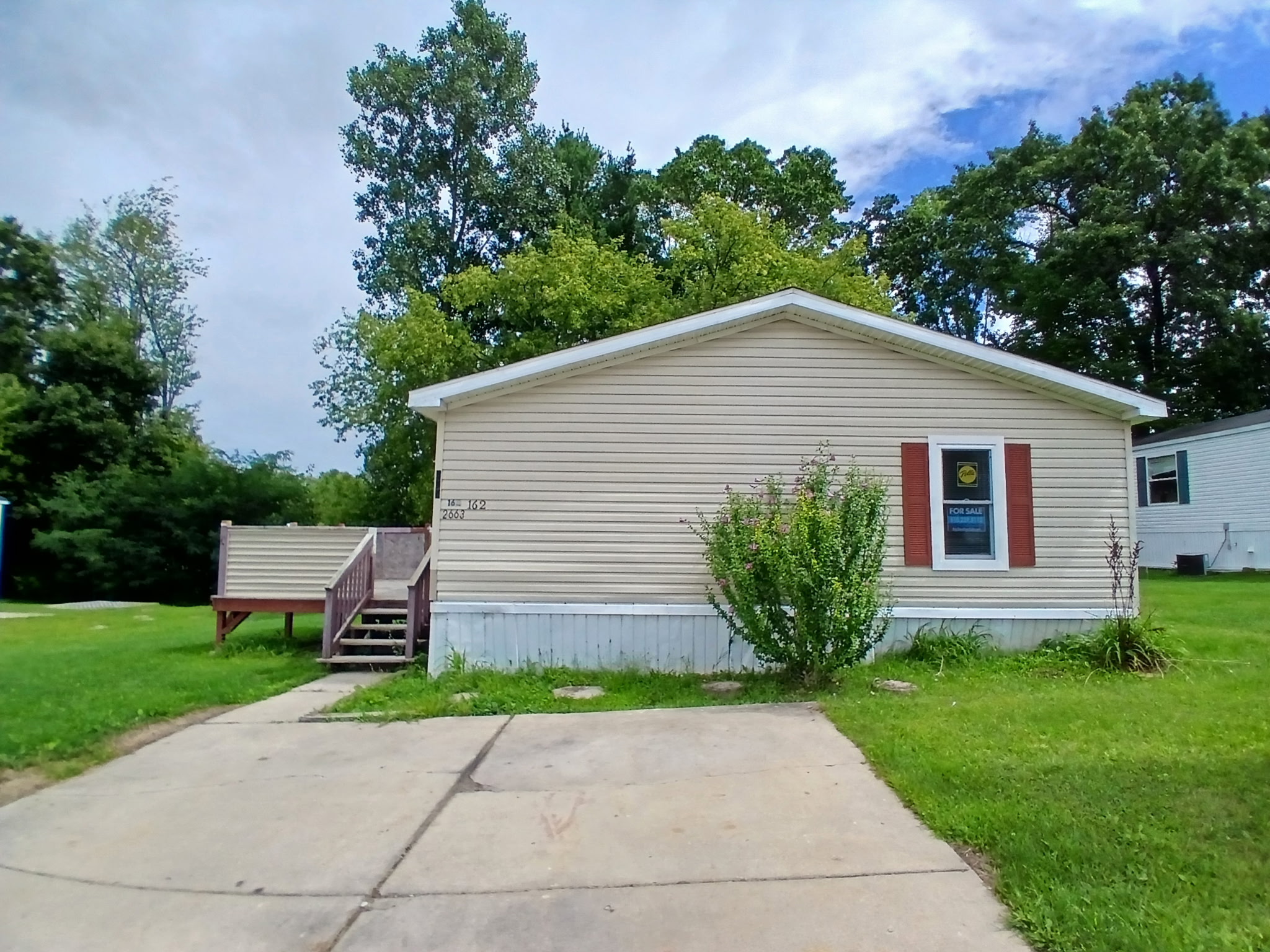 A photo of the home