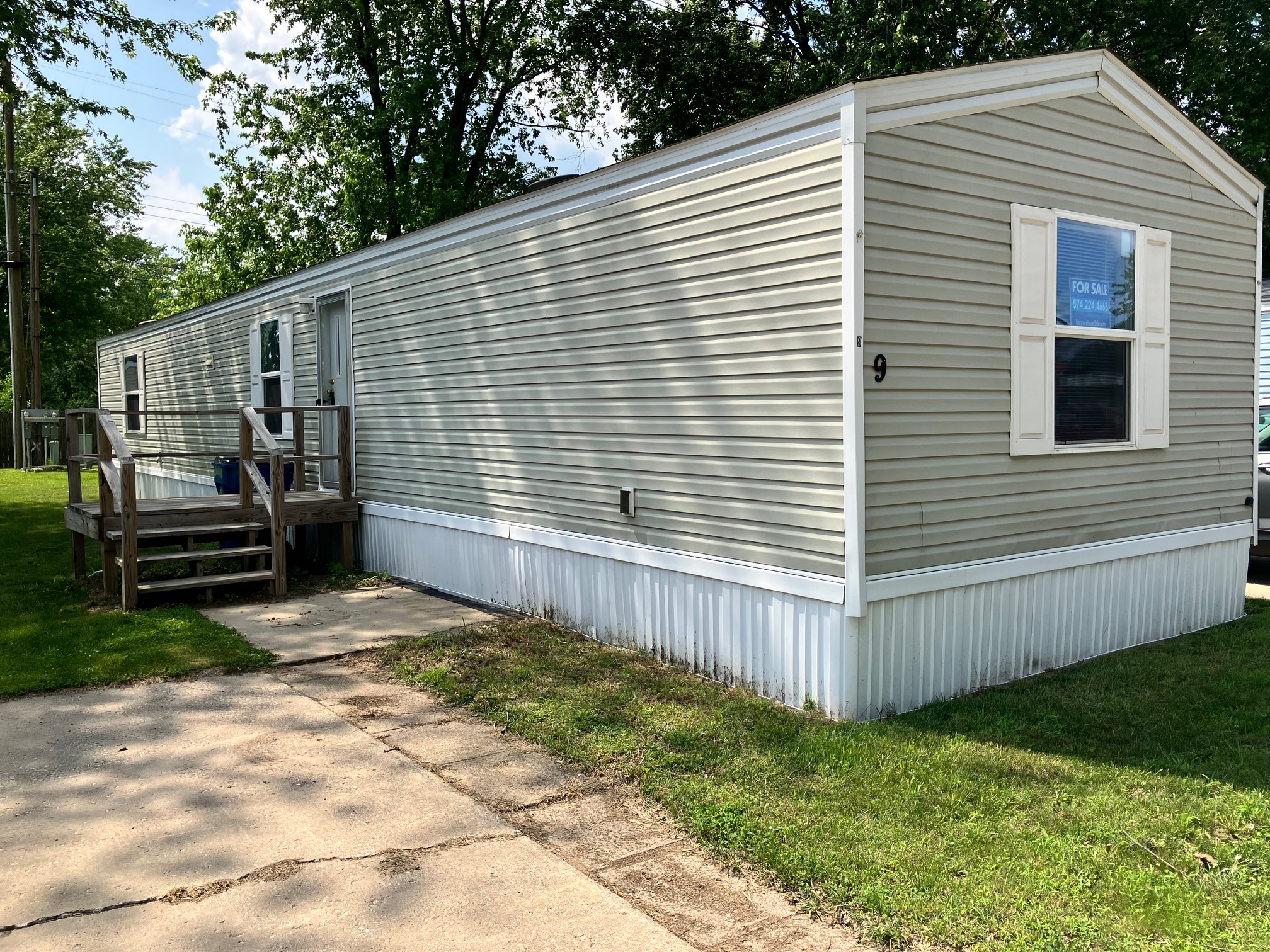A photo of the home