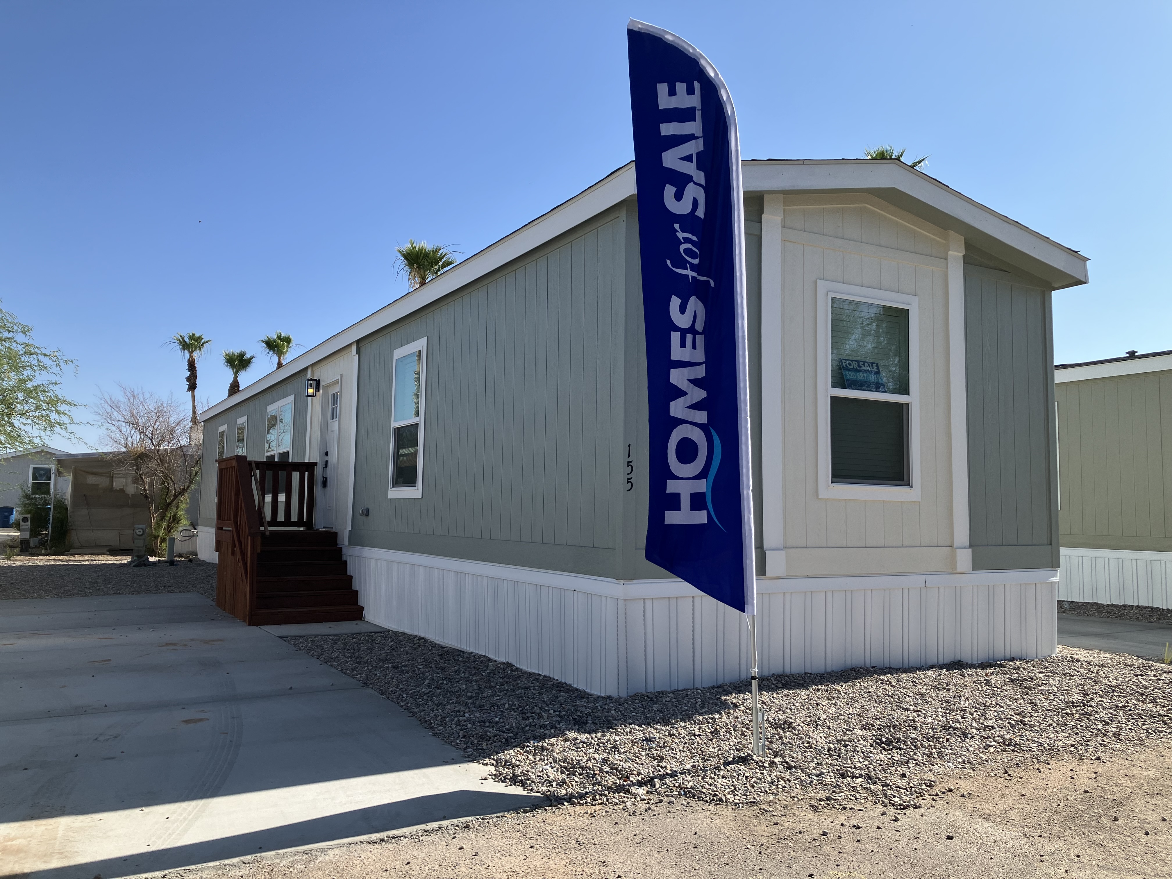 A photo of the home