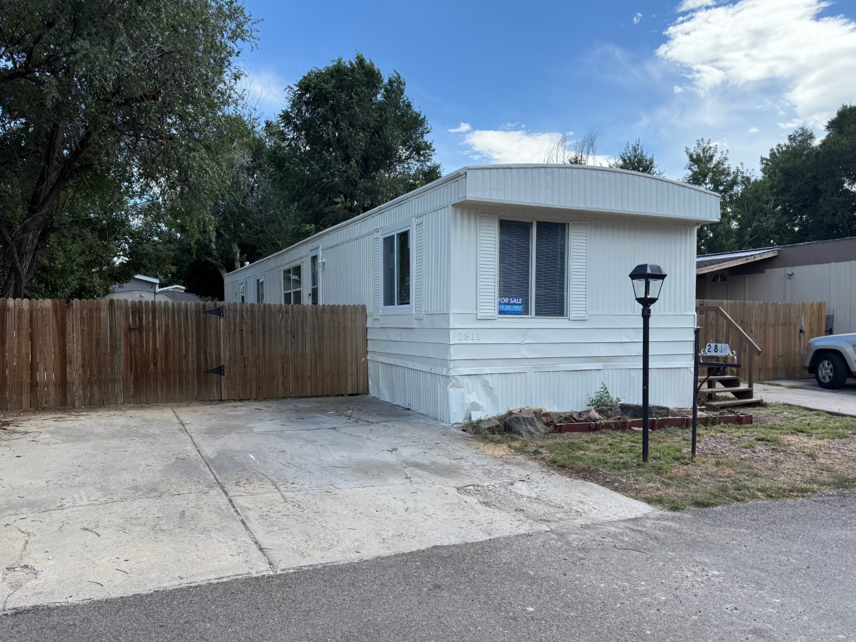 A photo of the home