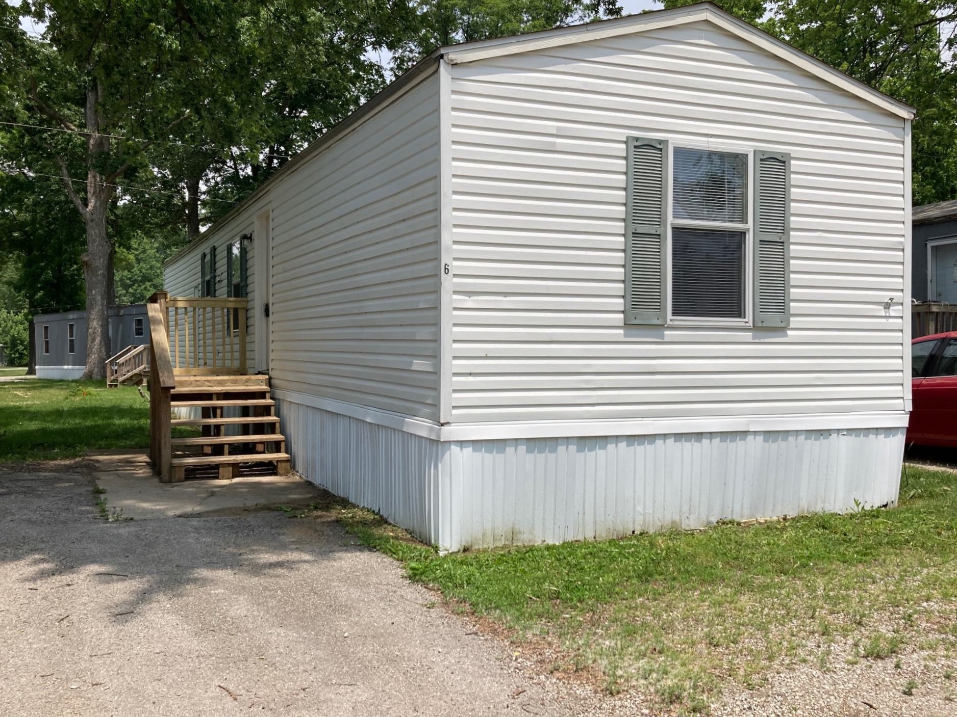 A photo of the home